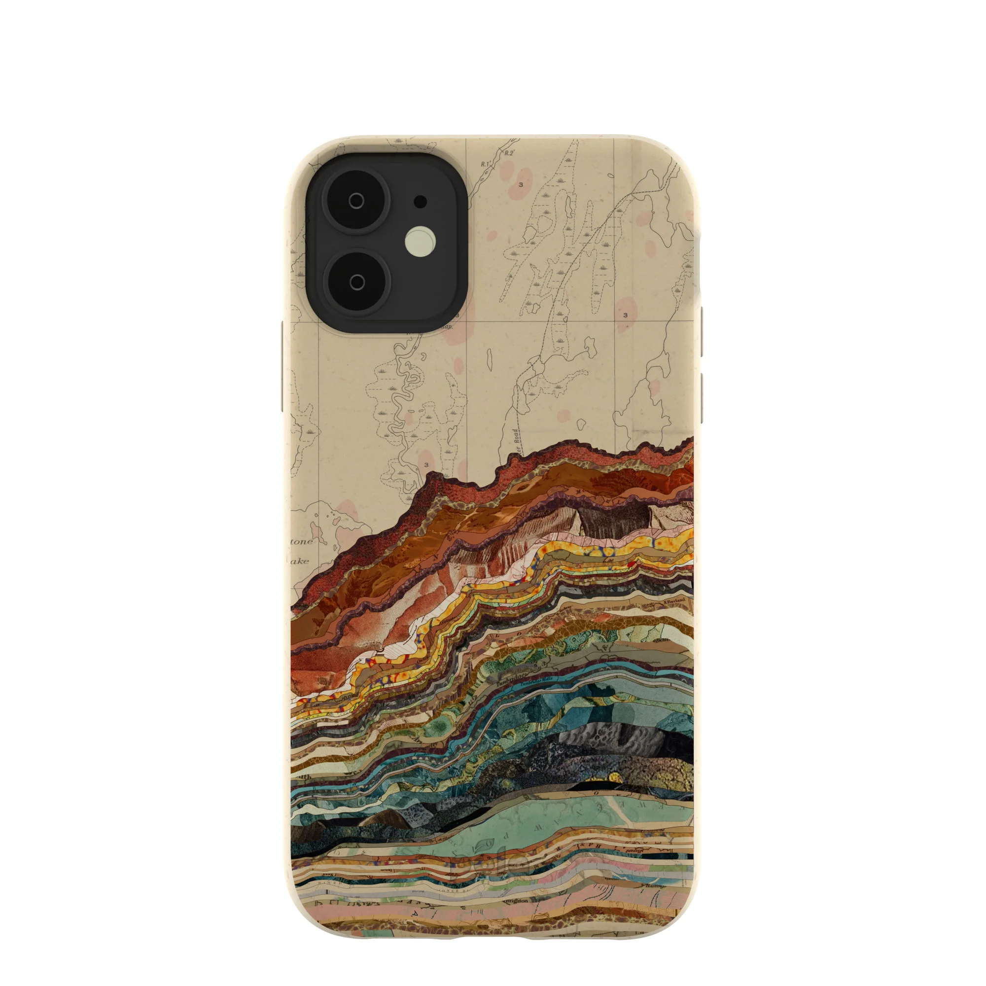 London Fog Map Strata iPhone 11 Case