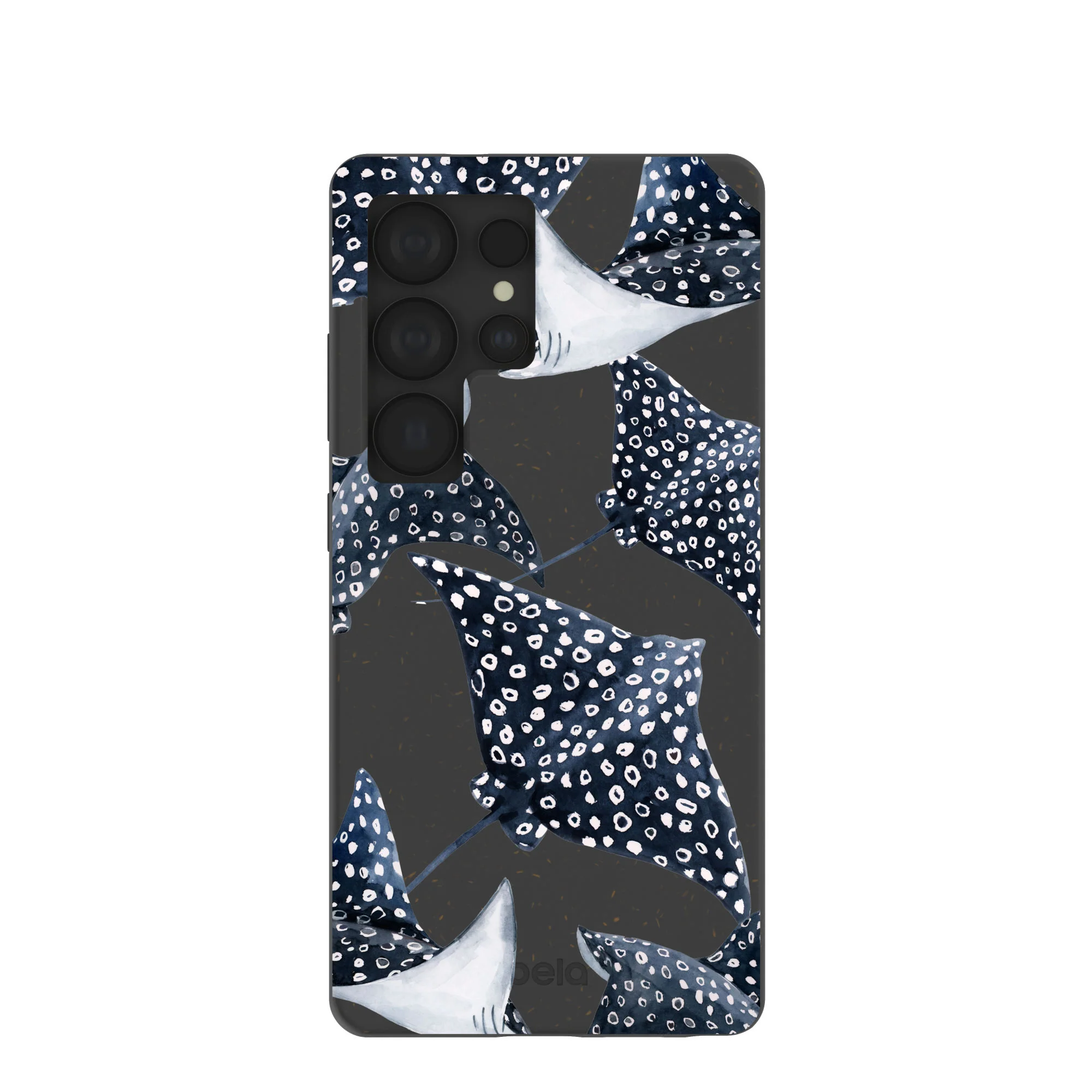 Black Midnight Rays Samsung Galaxy S25 Ultra Case
