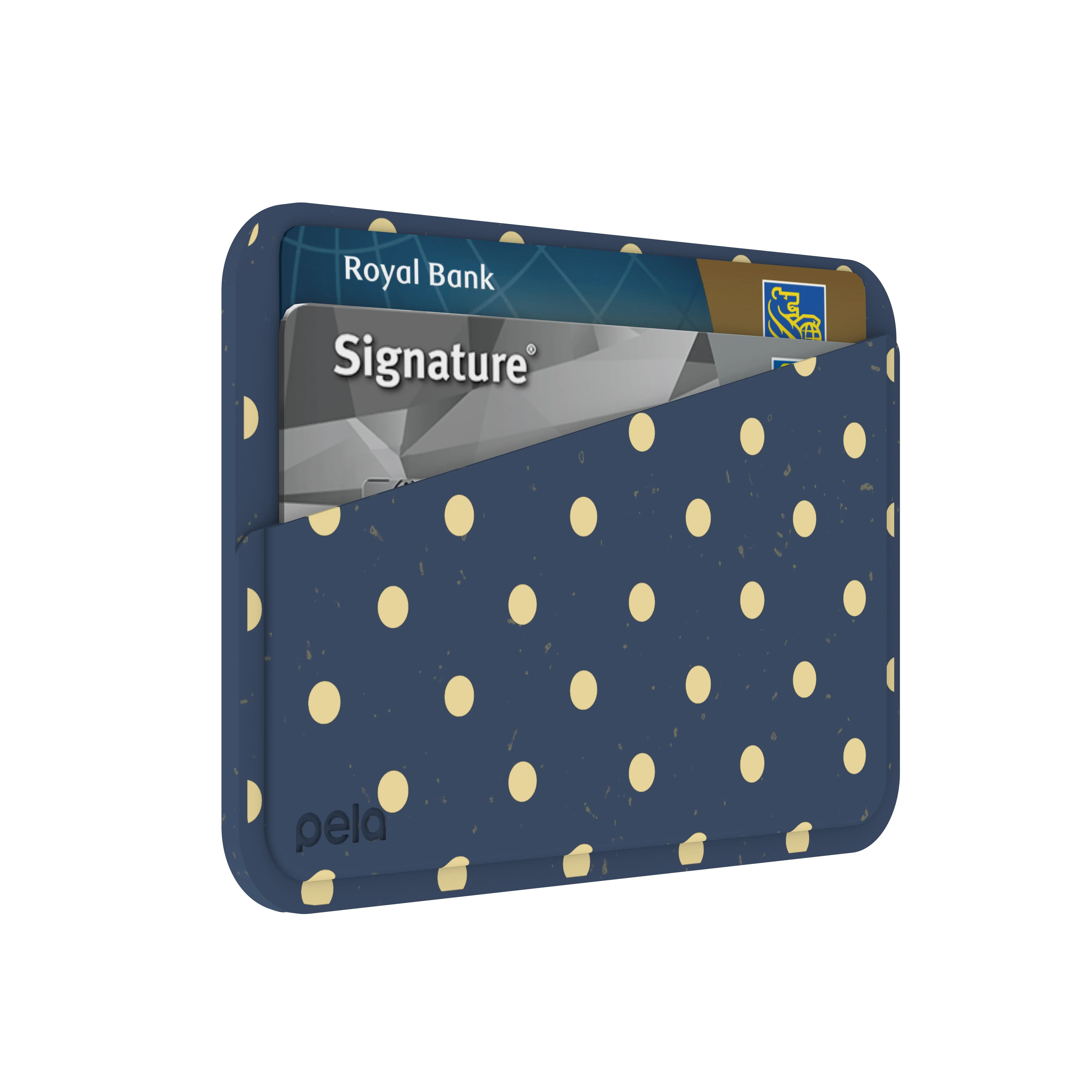 Navy Blue Butter Pop Mini Wallet