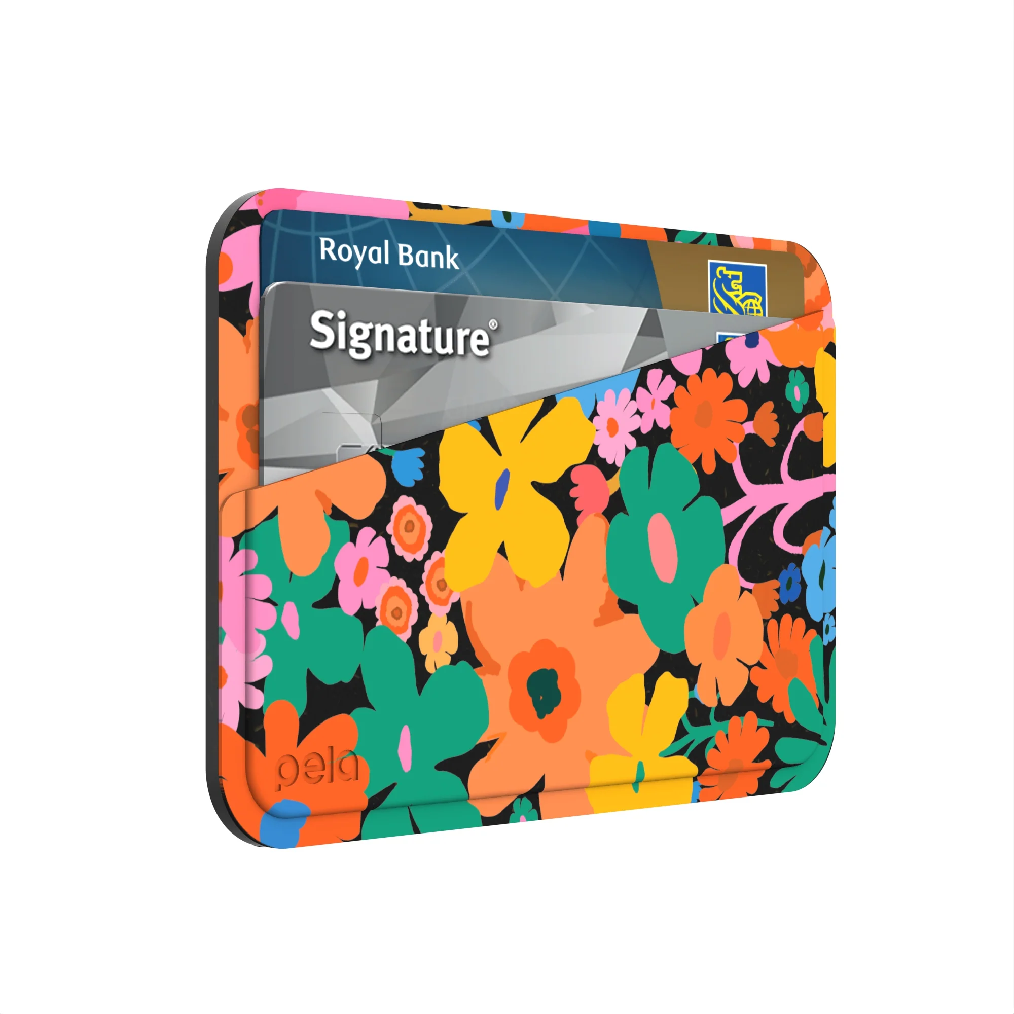 Black Bright Spring Mini Wallet