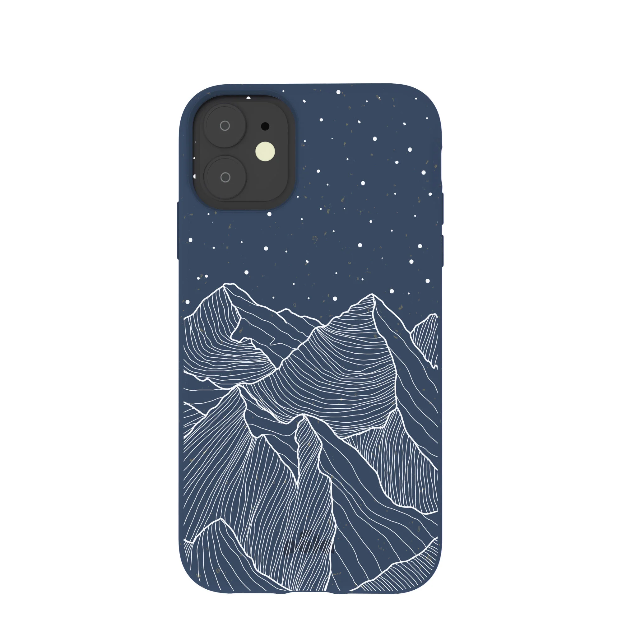 Navy Blue Night Panorama iPhone 11 Case