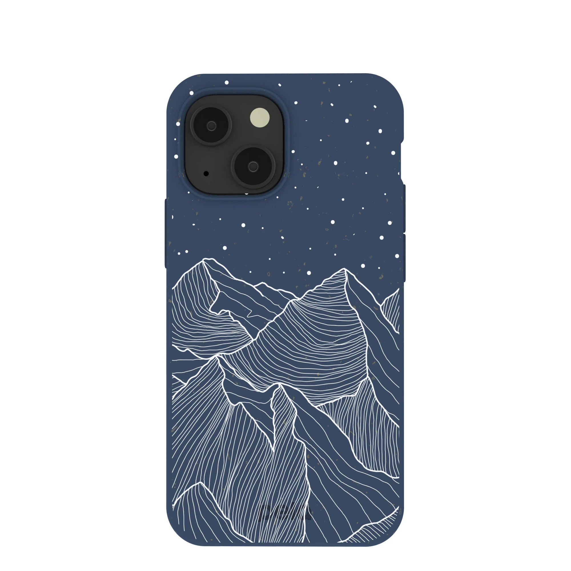 Navy Blue Night Panorama iPhone 13 Mini Case