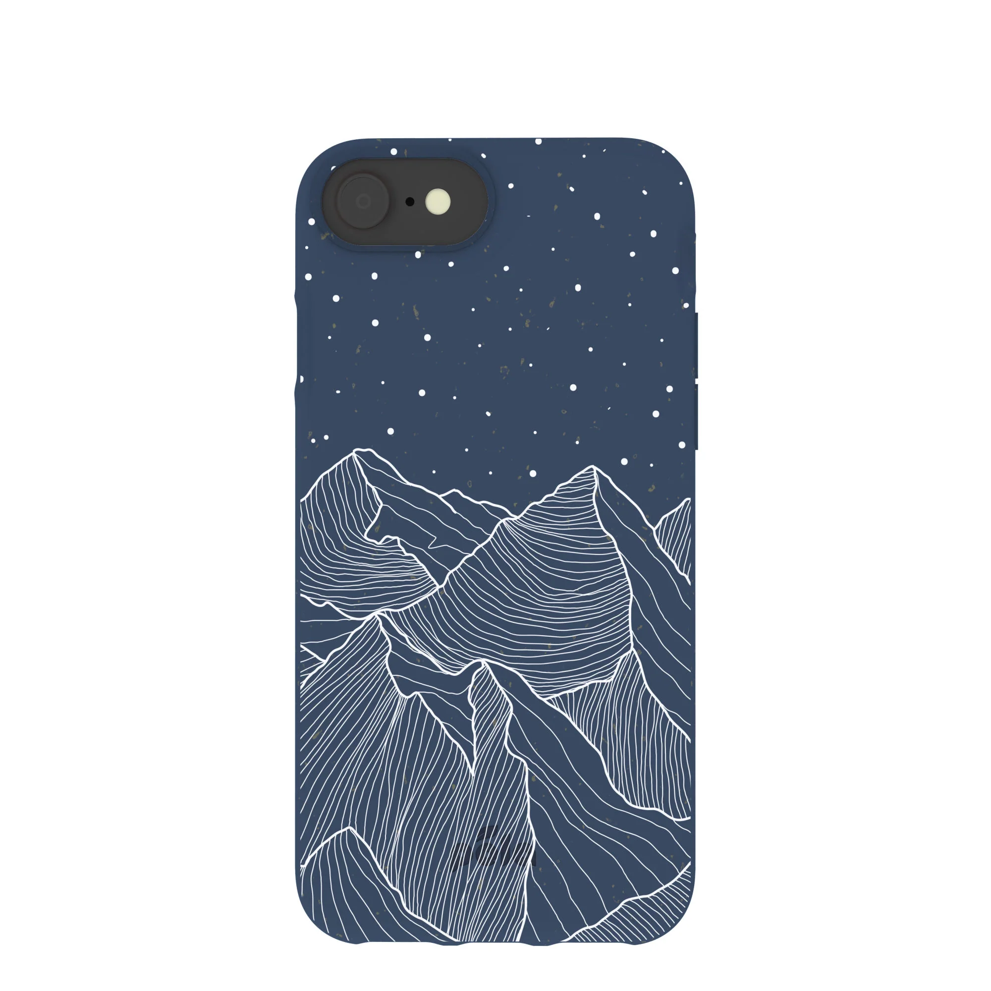 Navy Blue Night Panorama iPhone 6/6s/7/8/SE Case