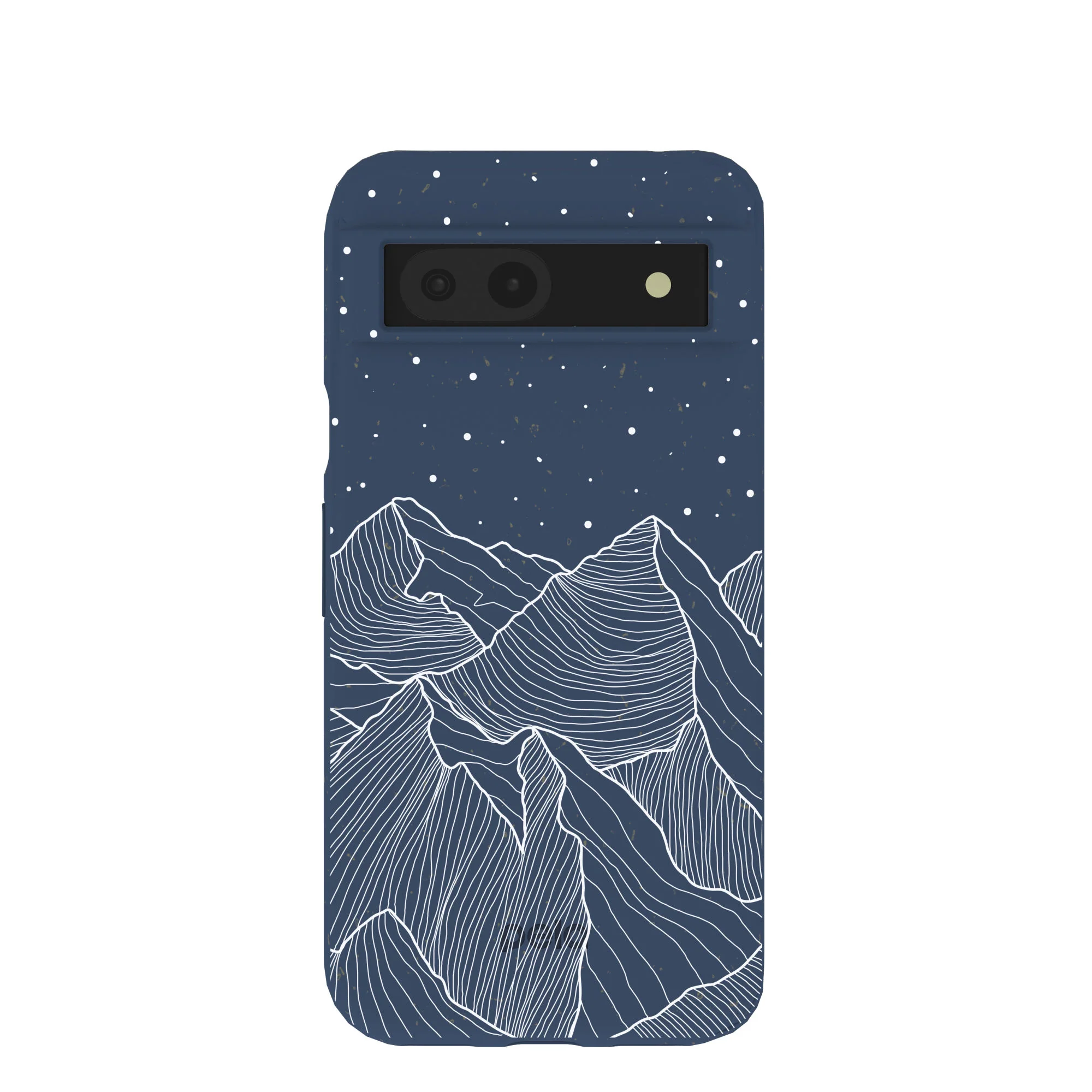 Navy Blue Night Panorama Google Pixel 8a Case