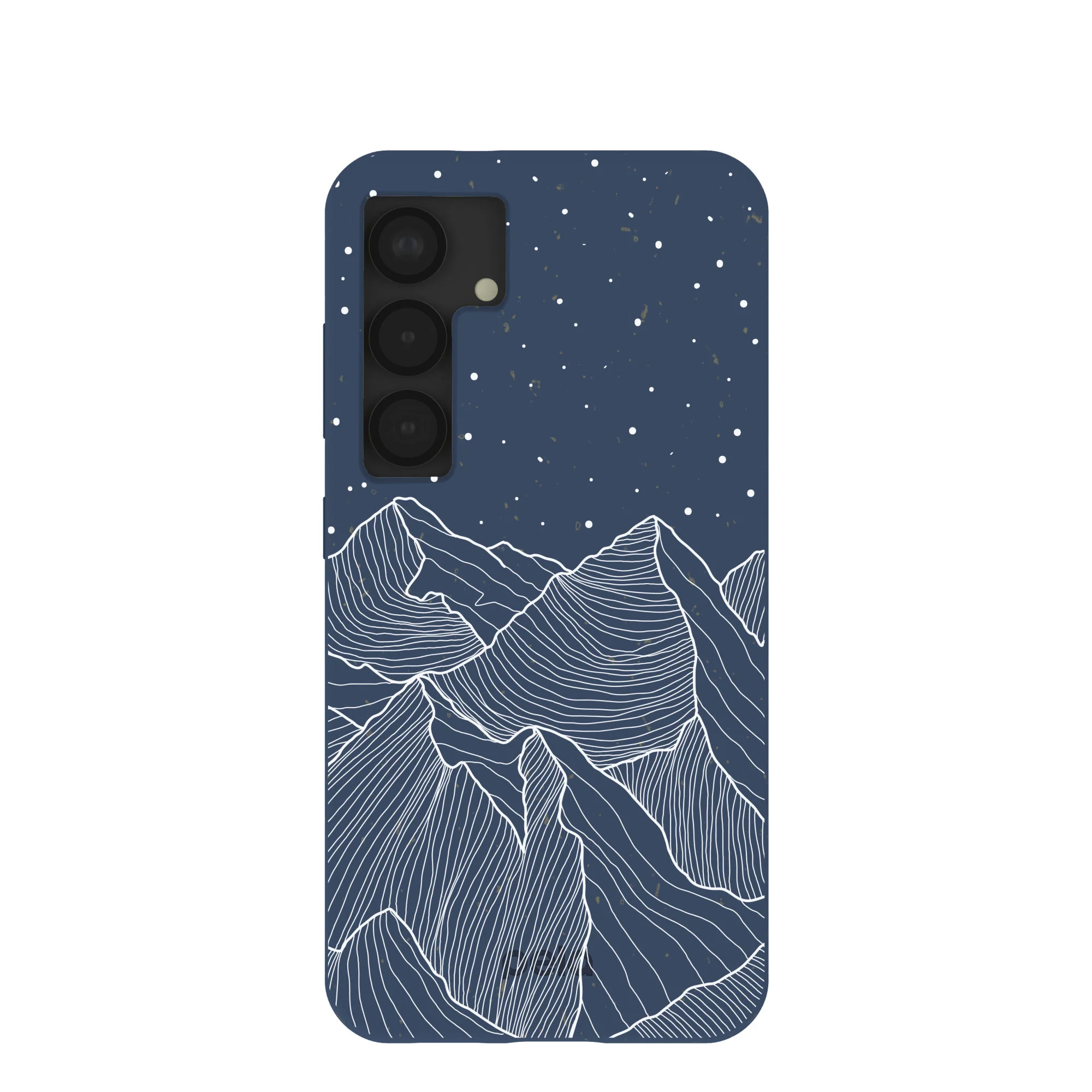 Navy Blue Night Panorama Samsung Galaxy S25 Case