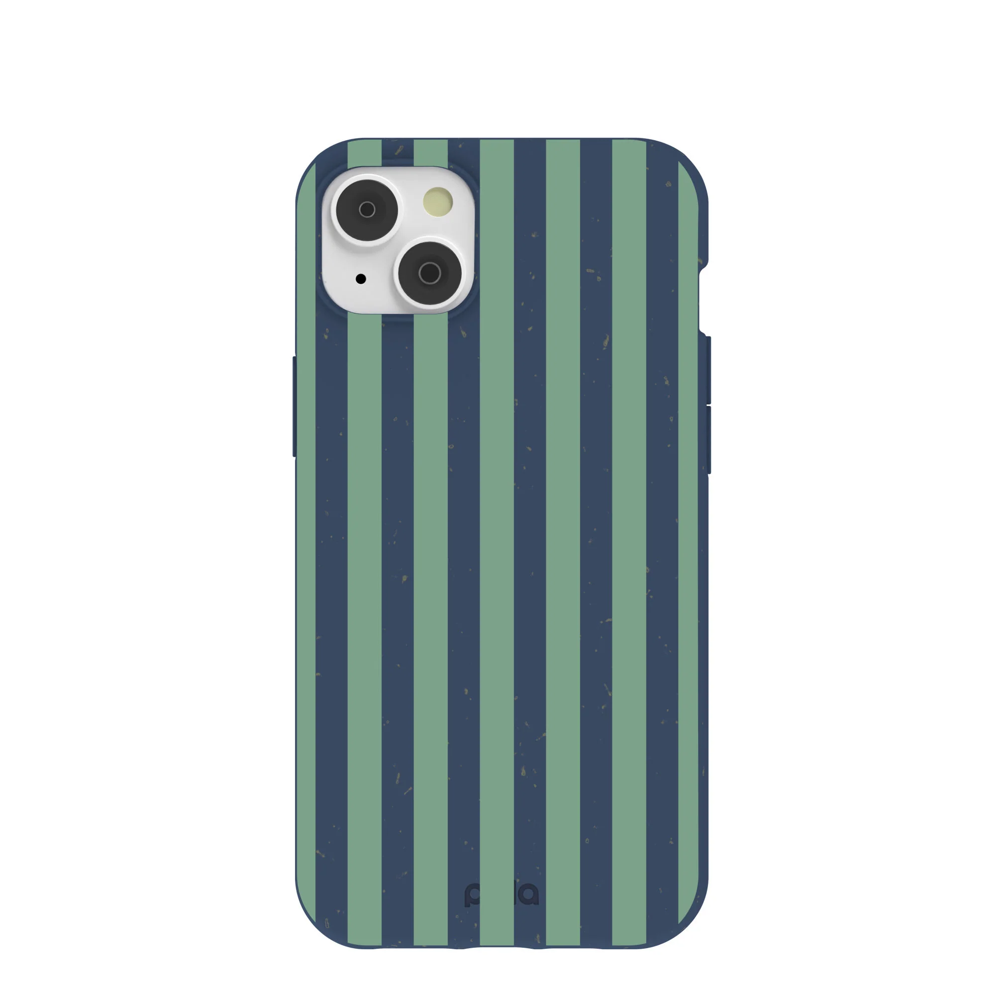 Navy Blue Northern Stripes iPhone 14 Plus Case