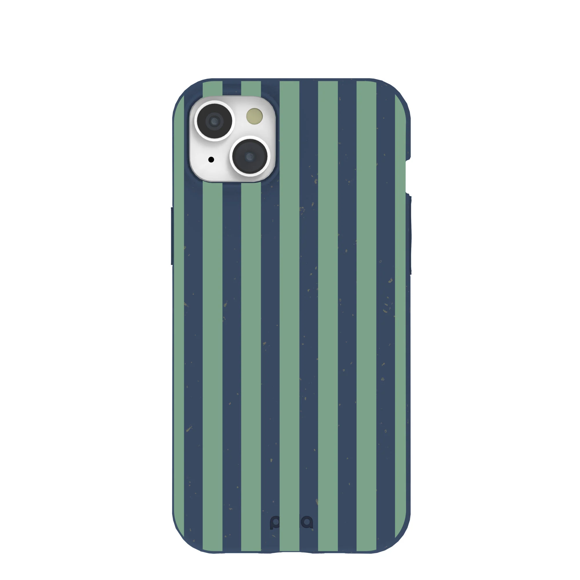 Navy Blue Northern Stripes iPhone 15 Plus Case