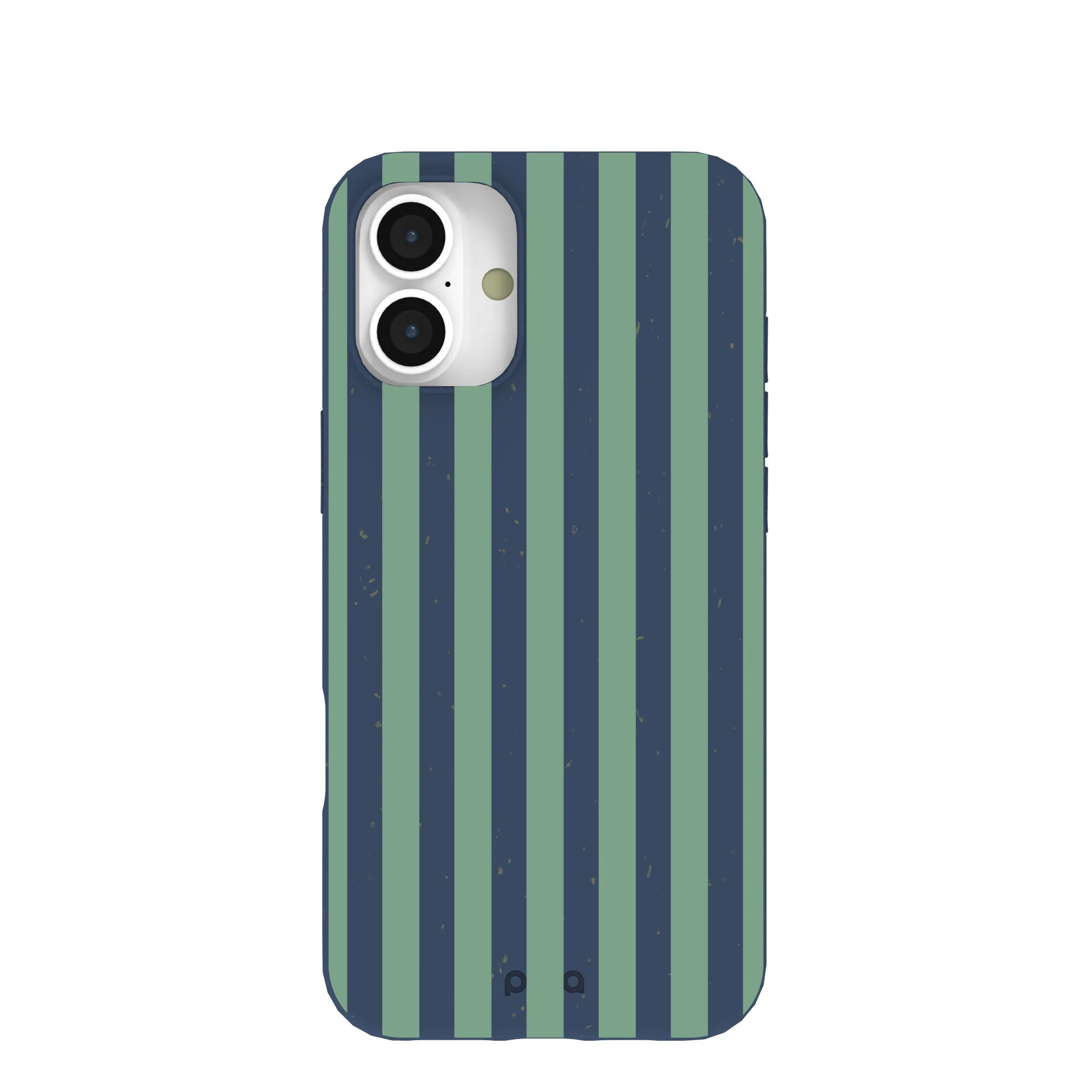 Navy Blue Northern Stripes iPhone 16 Plus Case