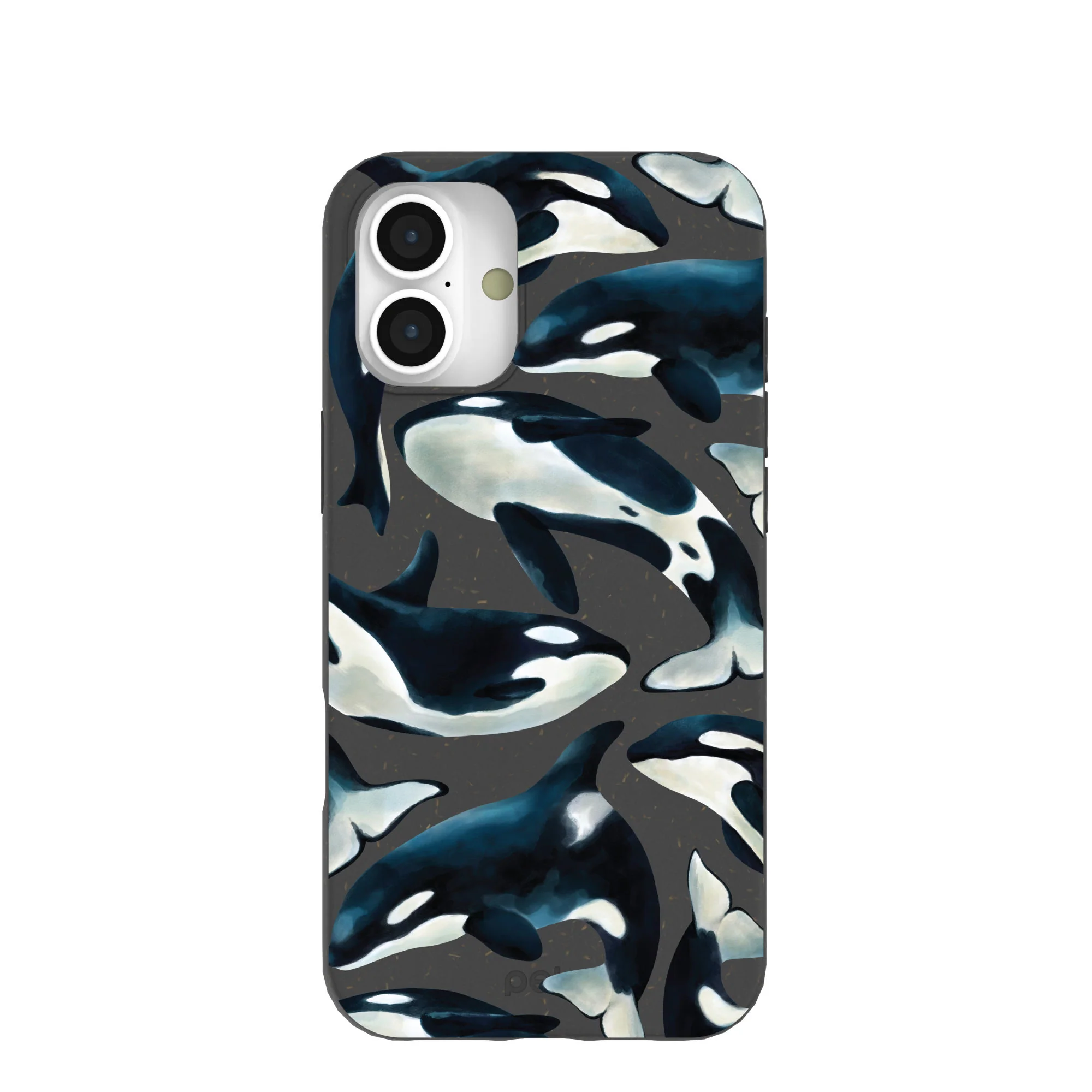 Black Orca World iPhone 16 Plus Case