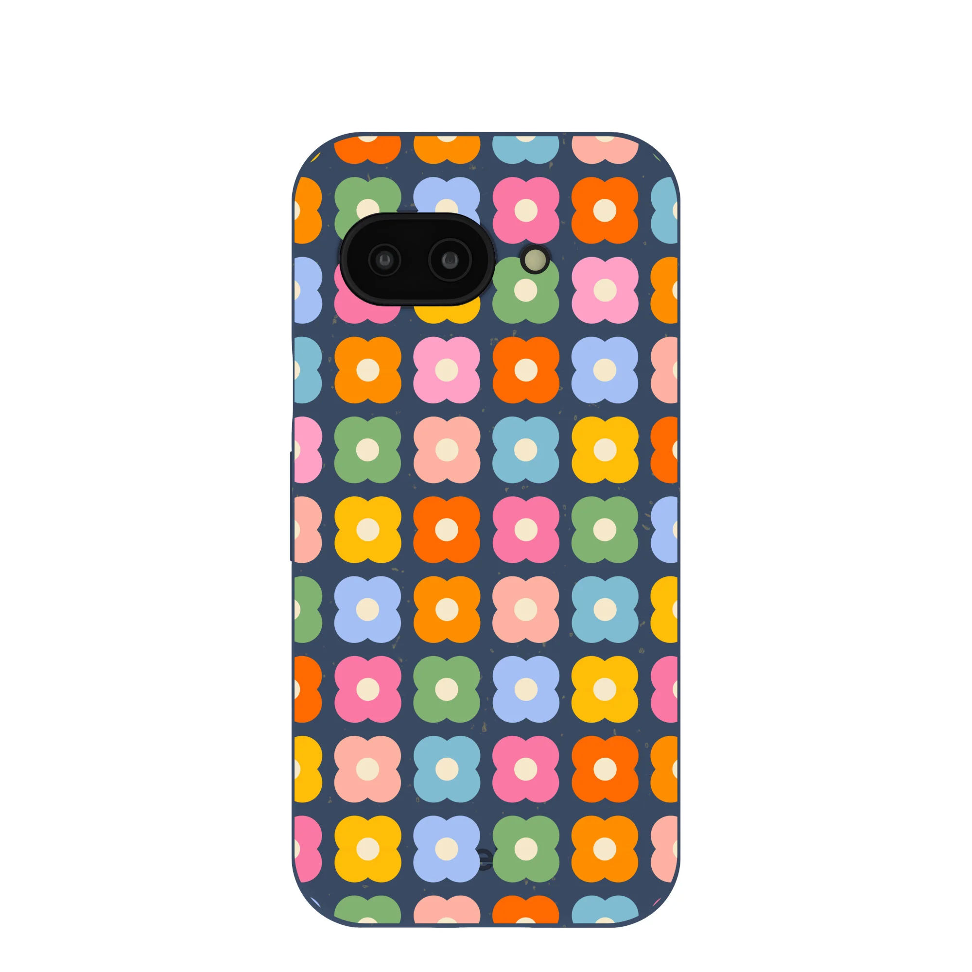 Navy Blue Petal Pop Google Pixel 9a Case