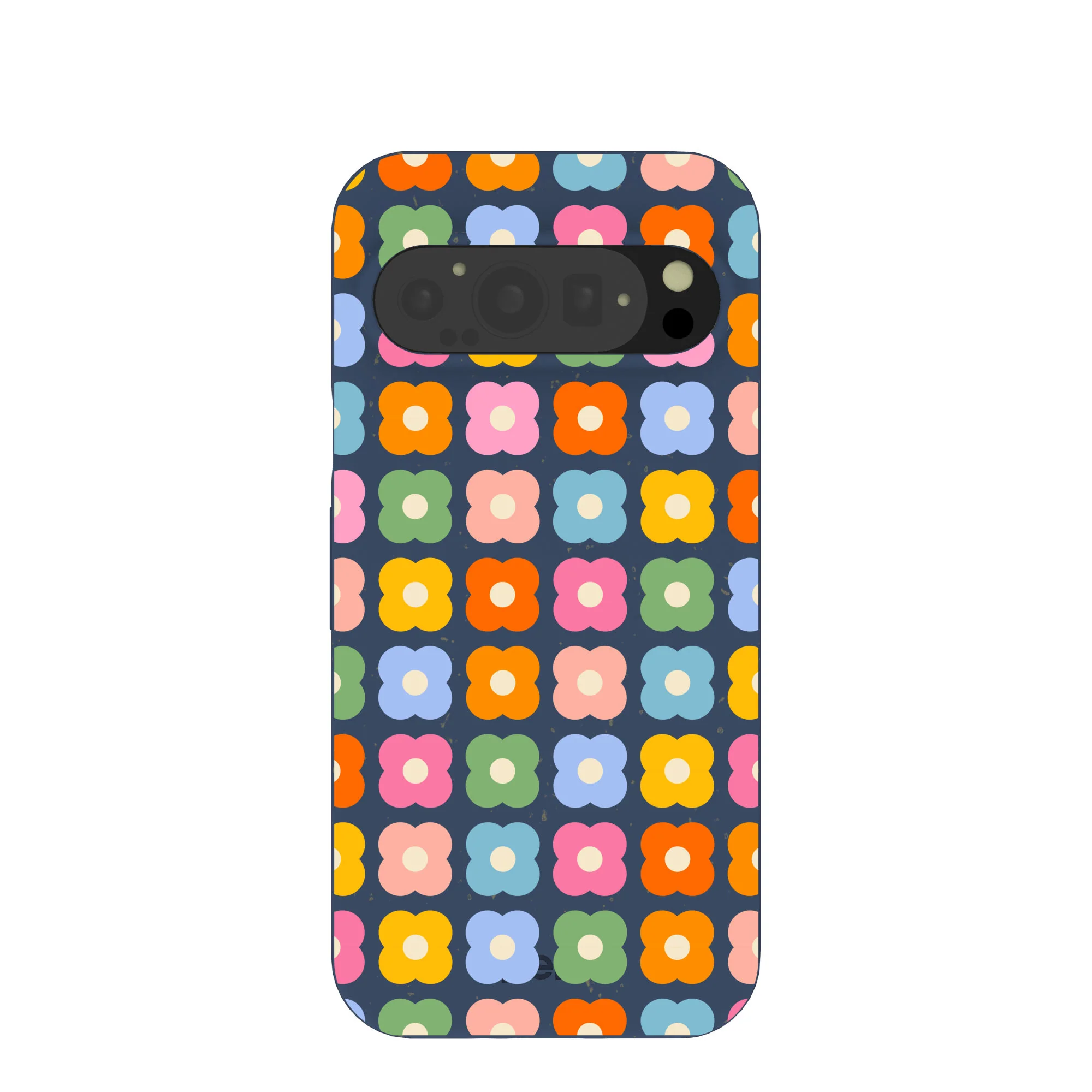 Navy Blue Petal Pop Google Pixel 9/9 Pro Case