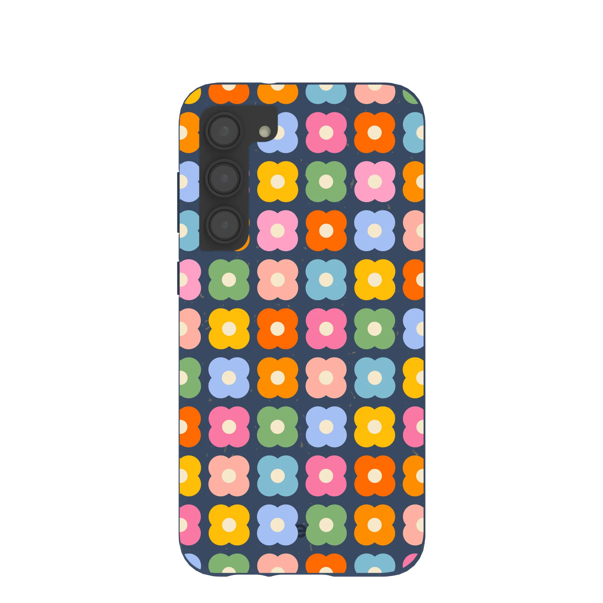 Navy Blue Petal Pop Samsung Galaxy S23+(Plus) Case