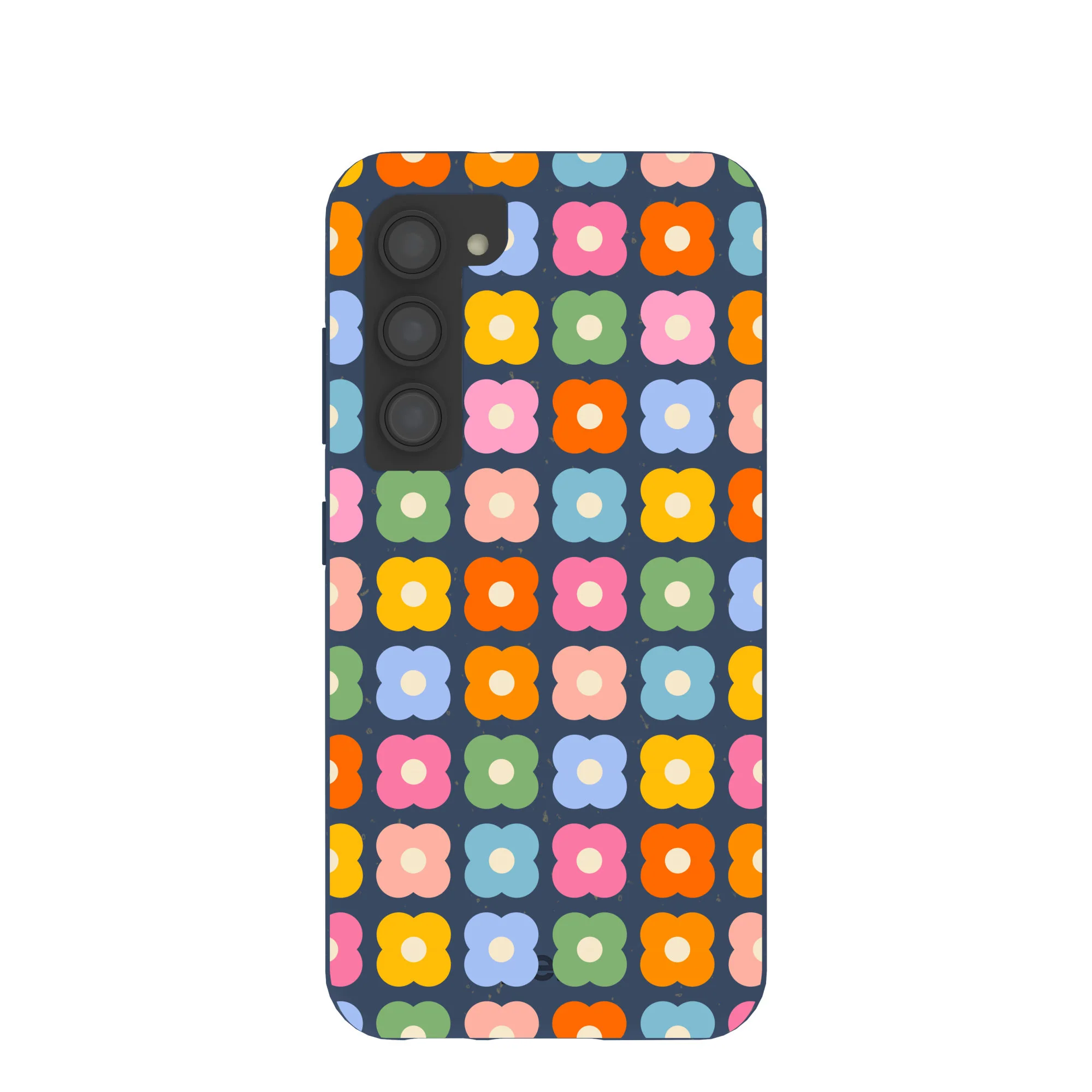 Navy Blue Petal Pop Samsung Galaxy S23 Case