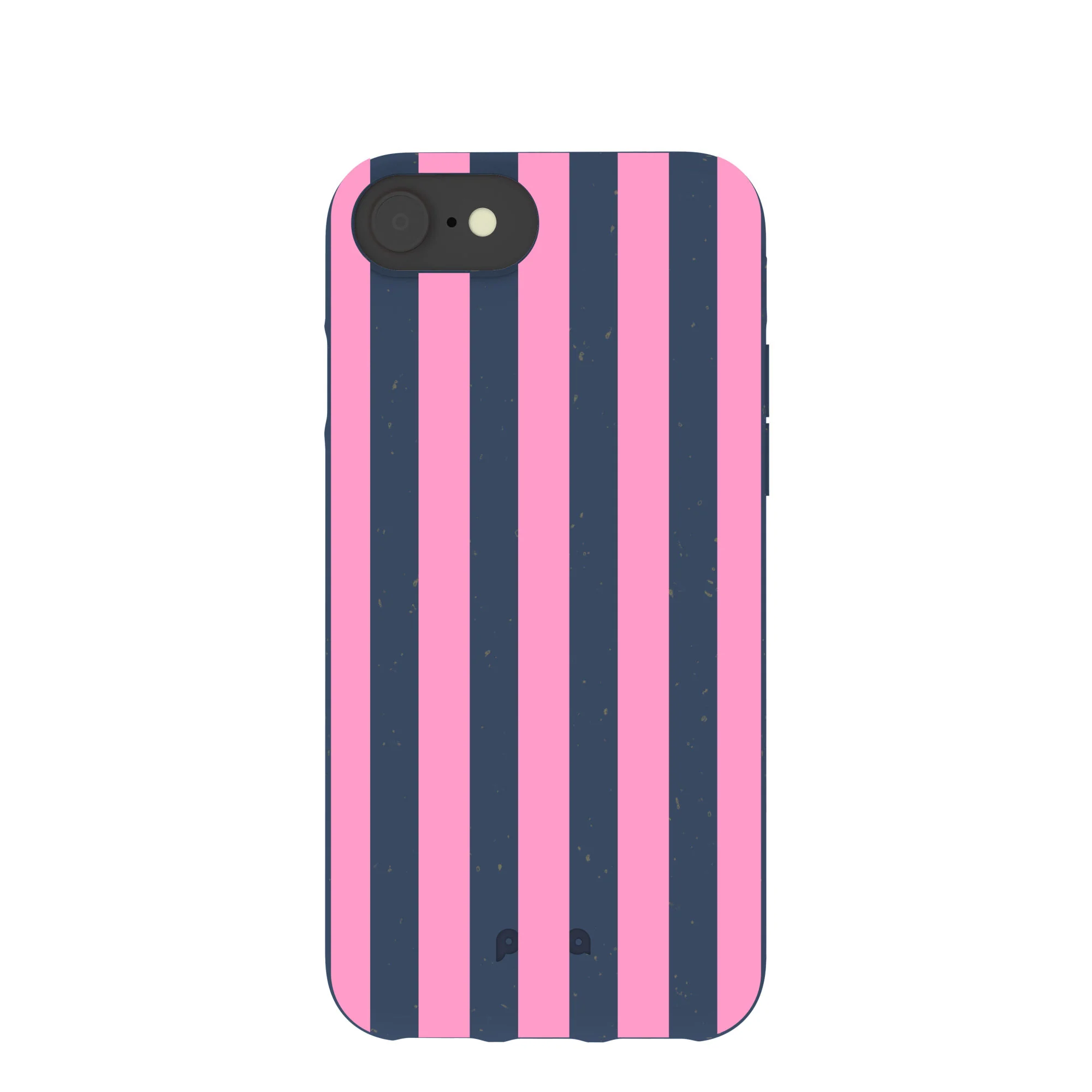 Navy Blue Pink Dream Stripes iPhone 6/6s/7/8/SE Case