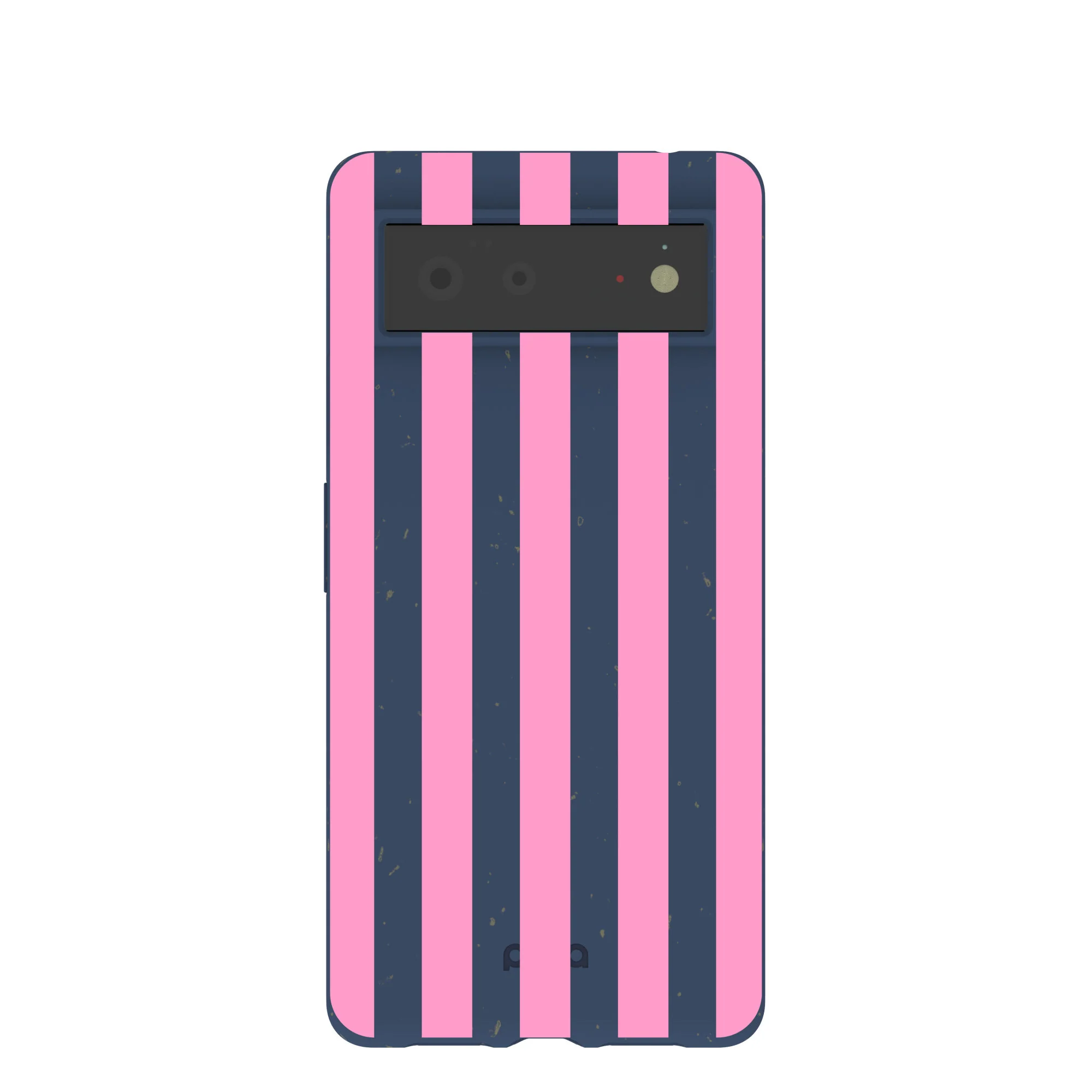 Navy Blue Pink Dream Stripes Google Pixel 6 Case