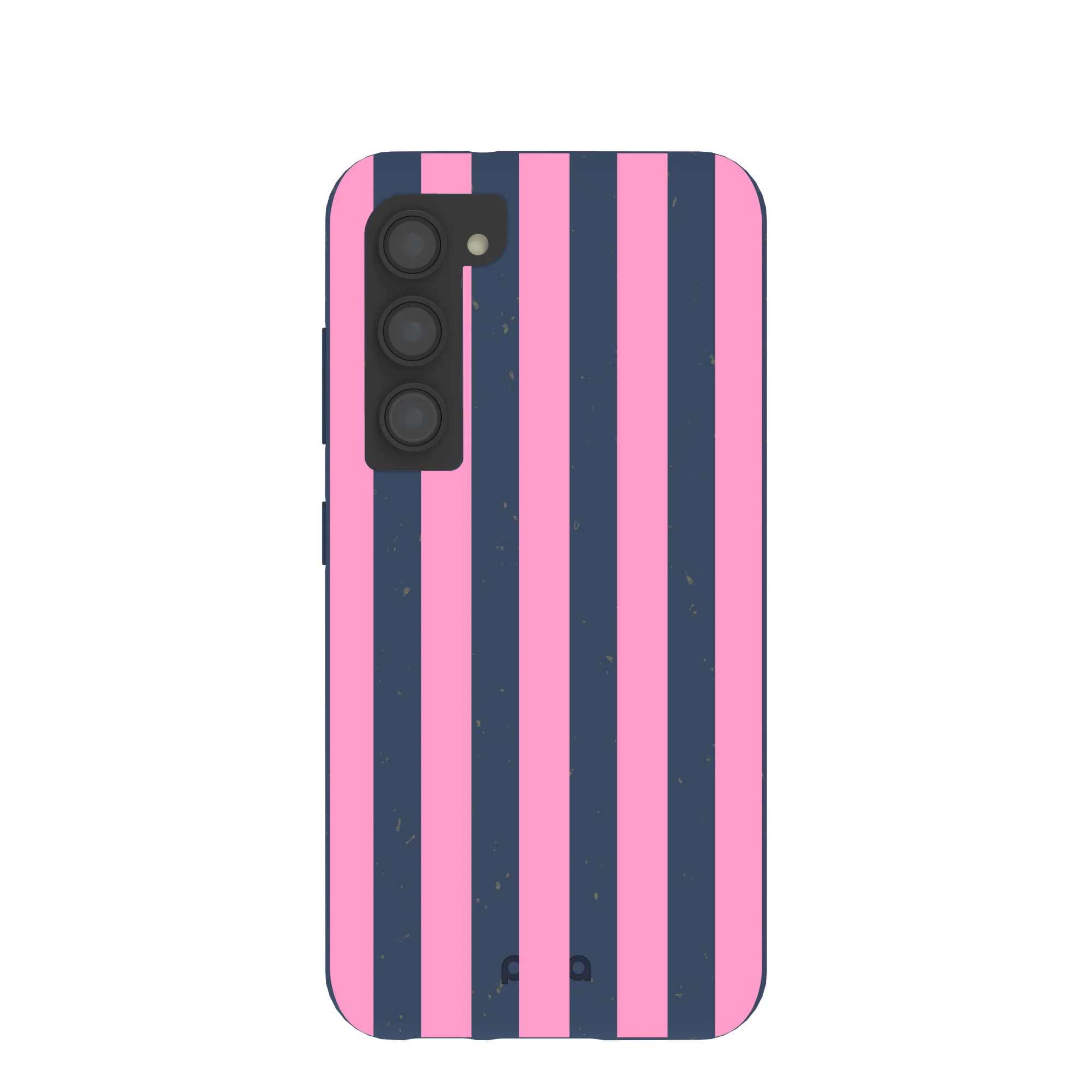 Navy Blue Pink Dream Stripes Samsung Galaxy S23 Case