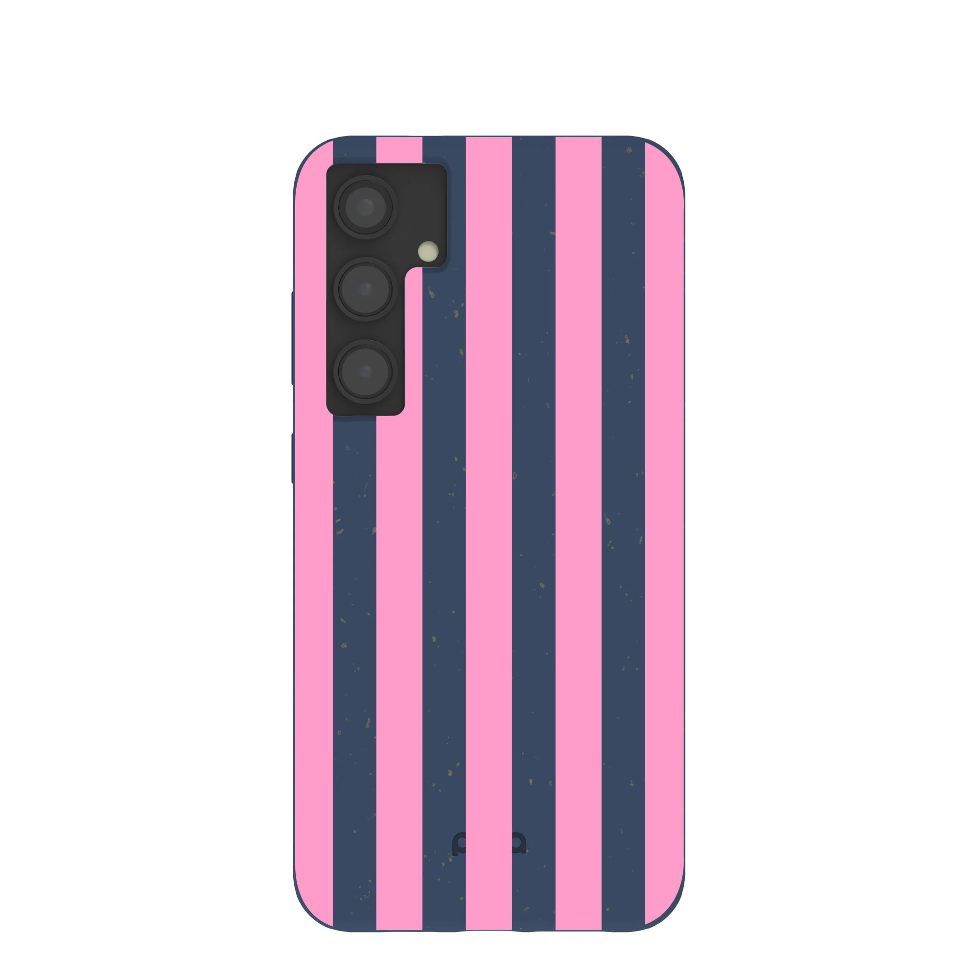 Navy Blue Pink Dream Stripes Samsung Galaxy S24+(Plus) Case