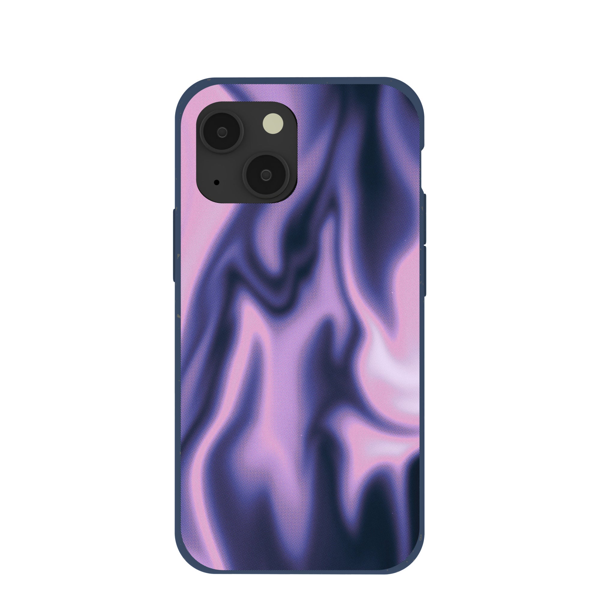 Navy Blue Pink Heat iPhone 13 Mini Case