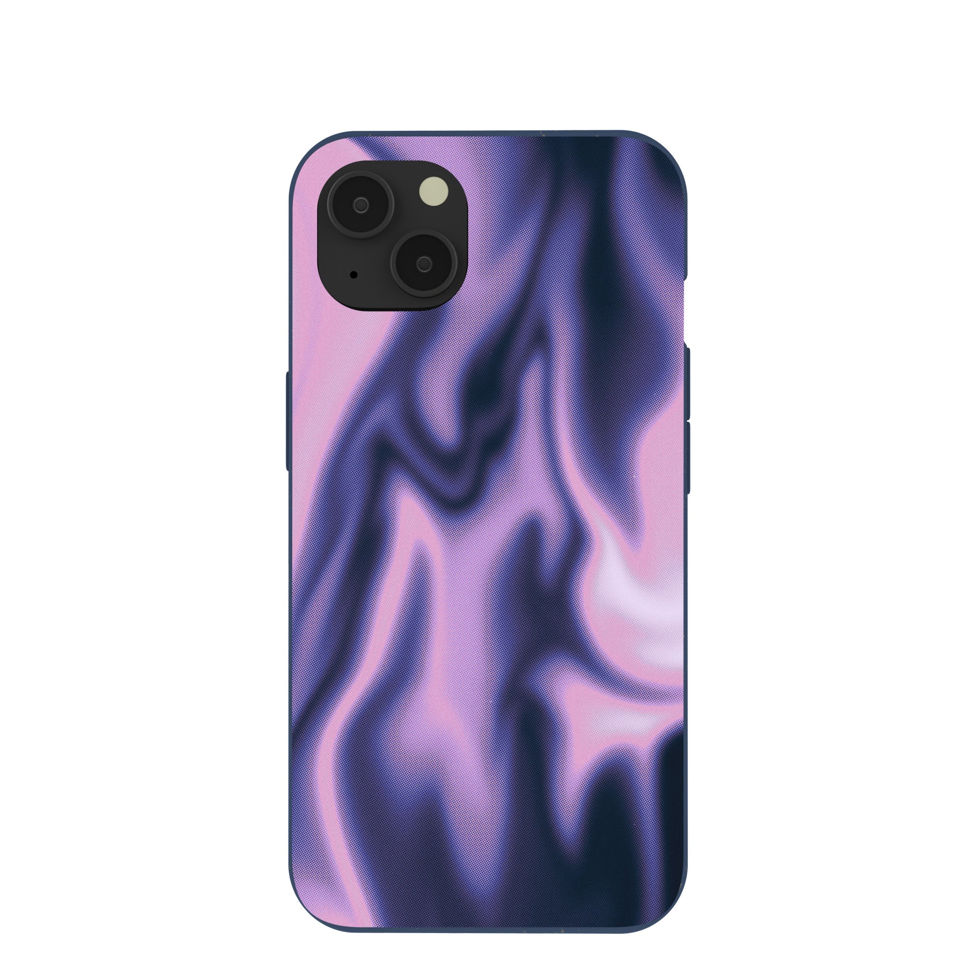 Navy Blue Pink Heat iPhone 13 Case