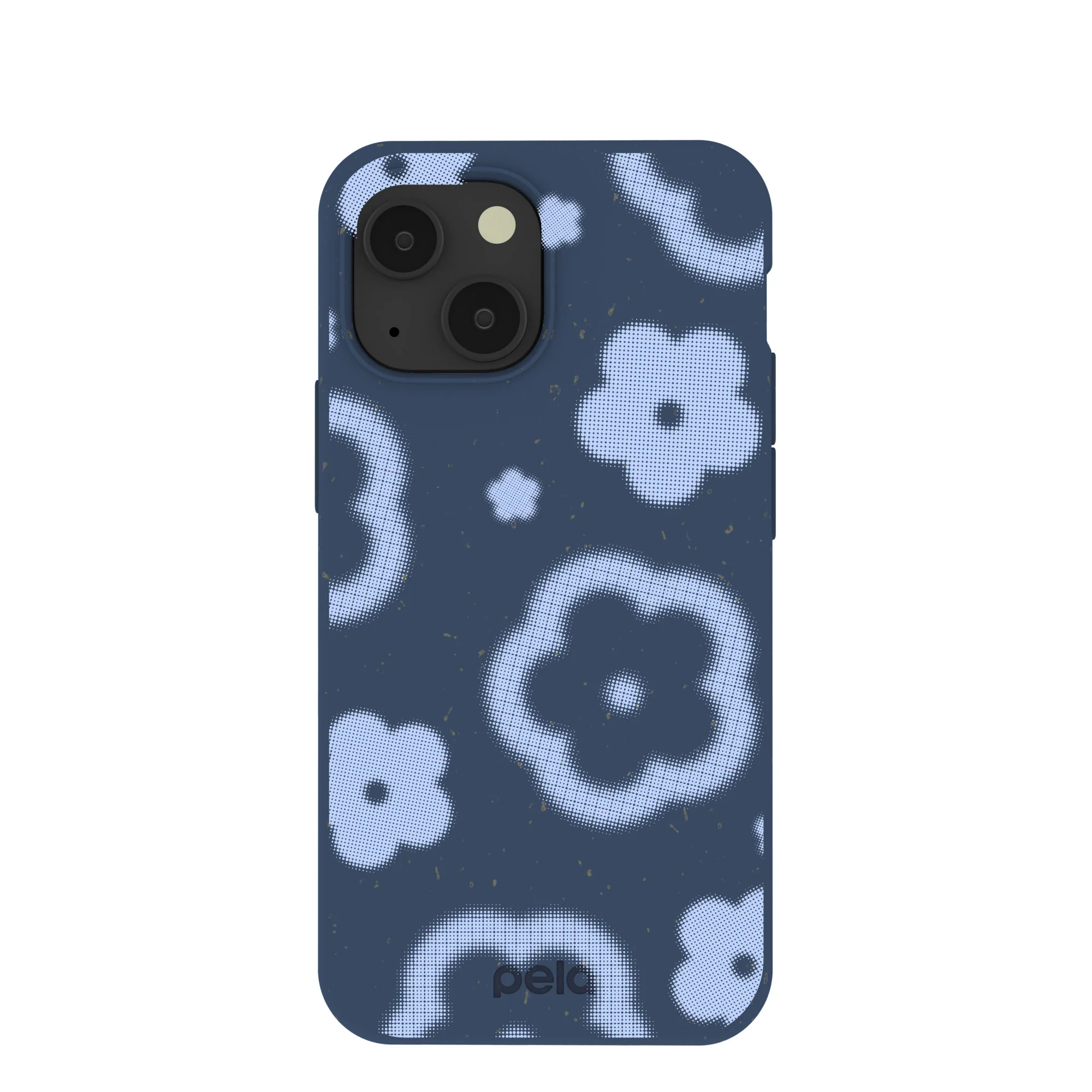 Navy Blue Poppie iPhone 13 Mini Case