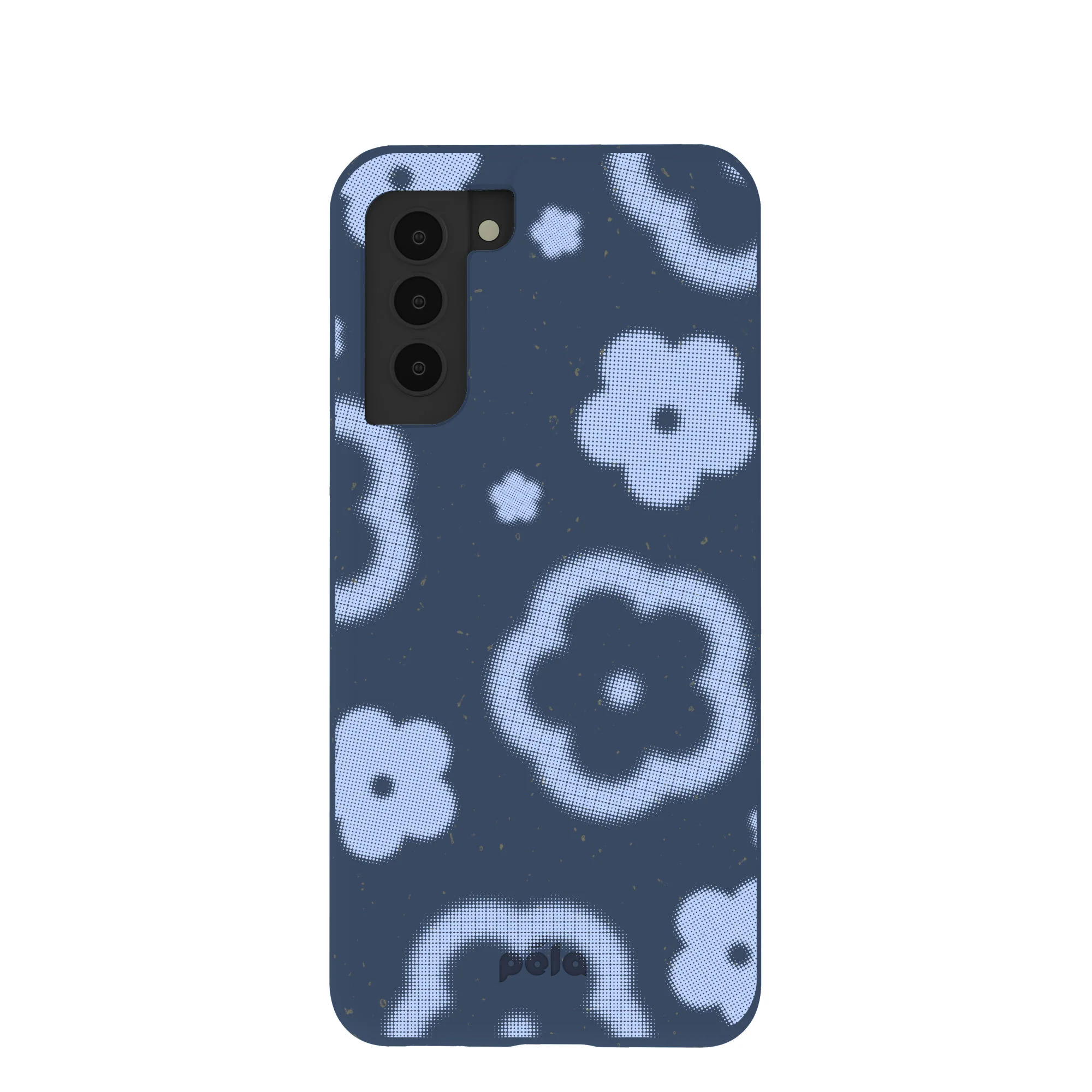 Navy Blue Poppie Samsung Galaxy S21 Case
