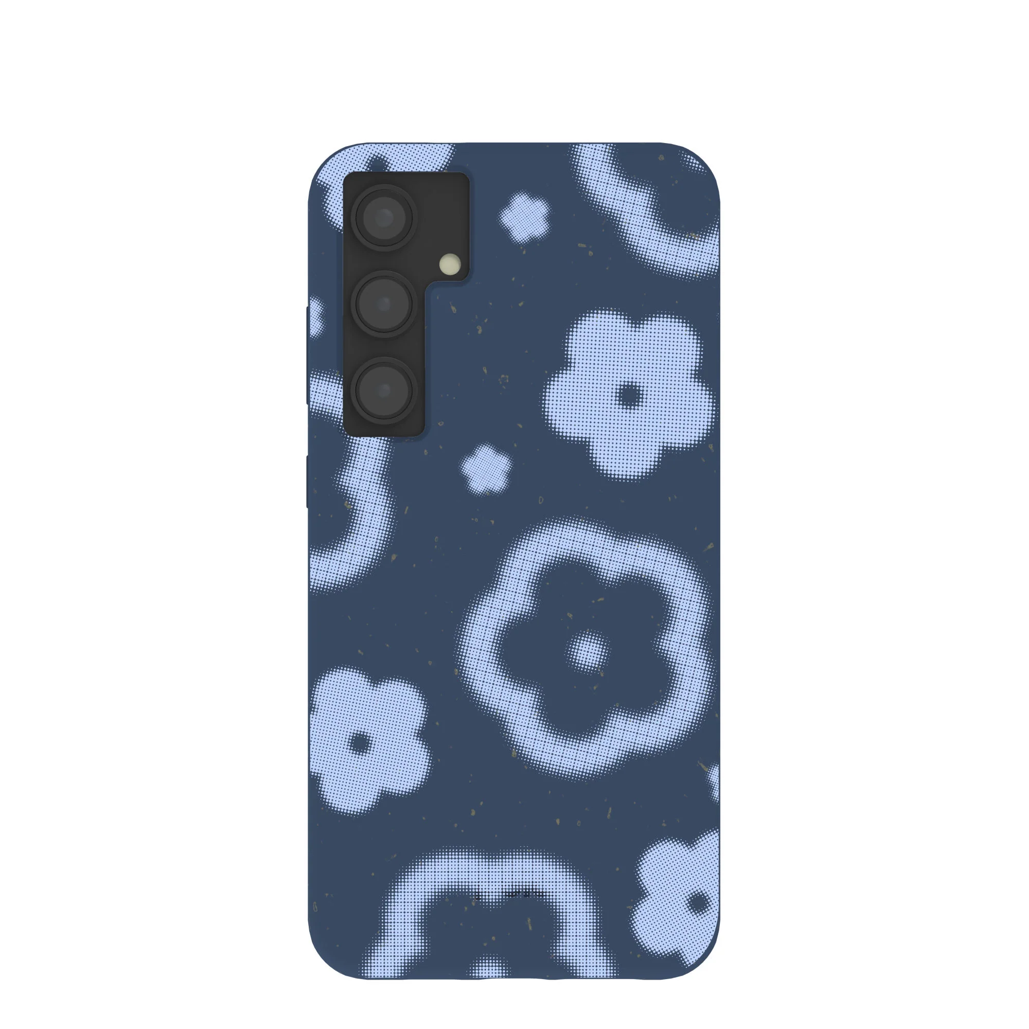 Navy Blue Poppie Samsung Galaxy S24+(Plus) Case