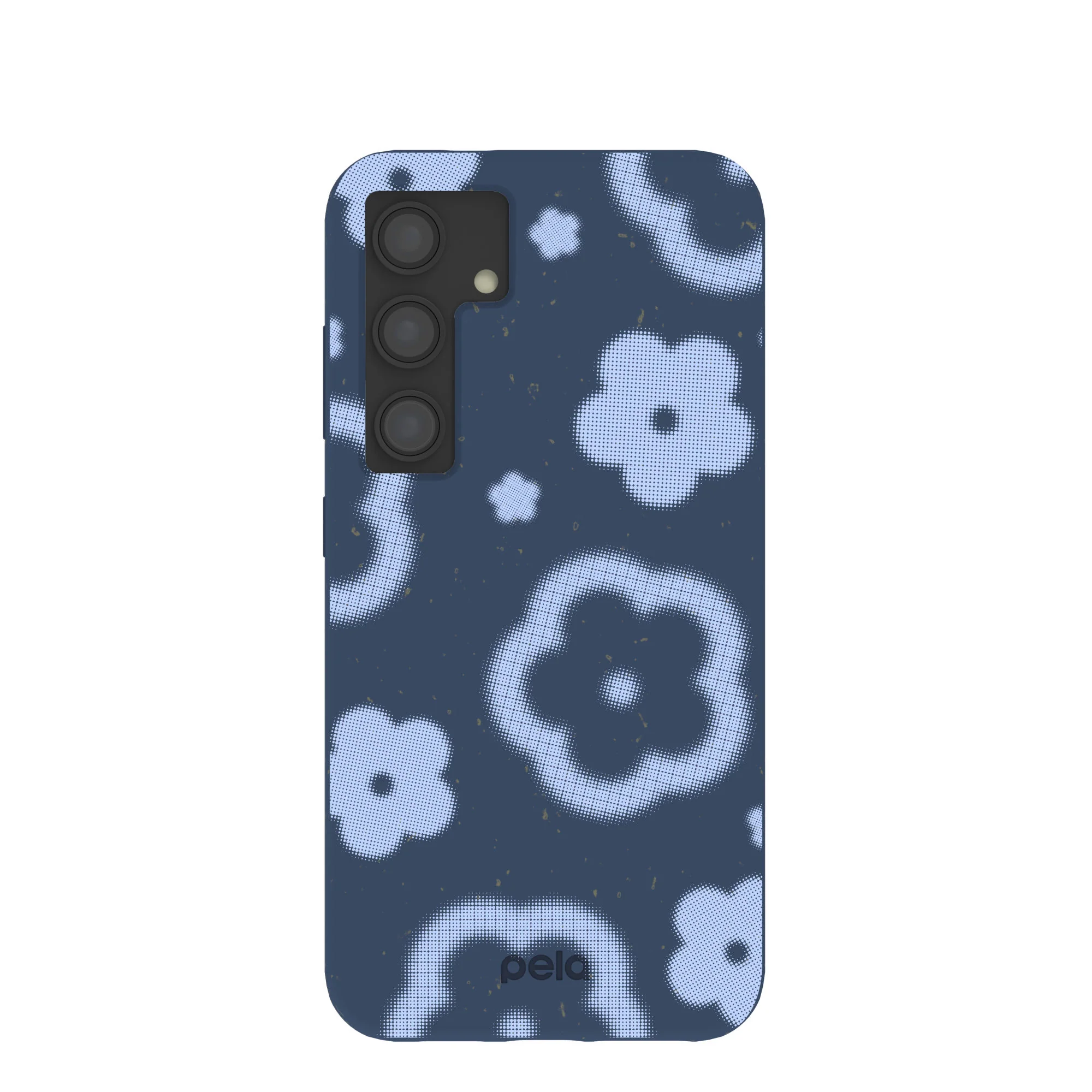 Navy Blue Poppie Samsung Galaxy S24 Case