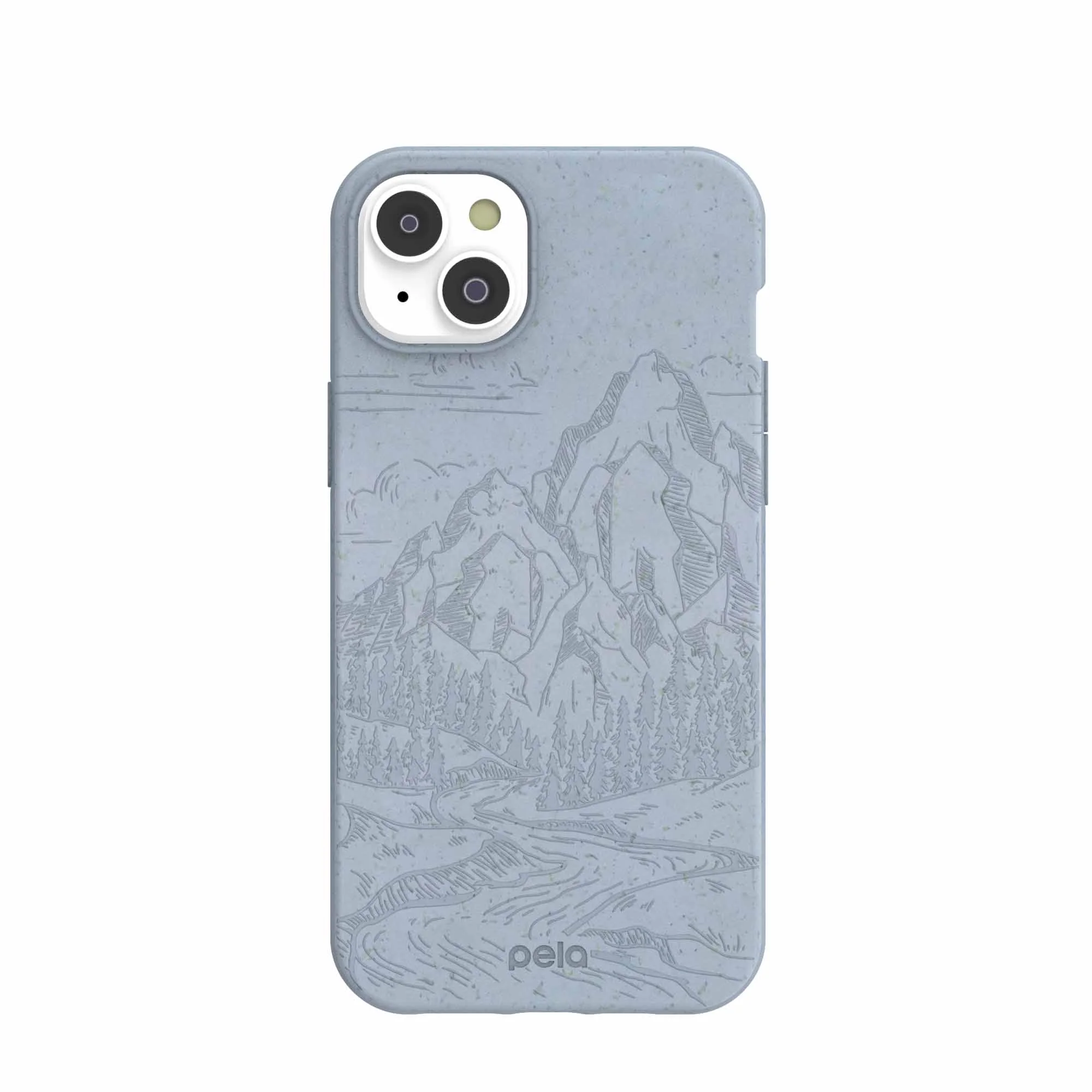Powder Blue Rockies iPhone 14 Plus Case