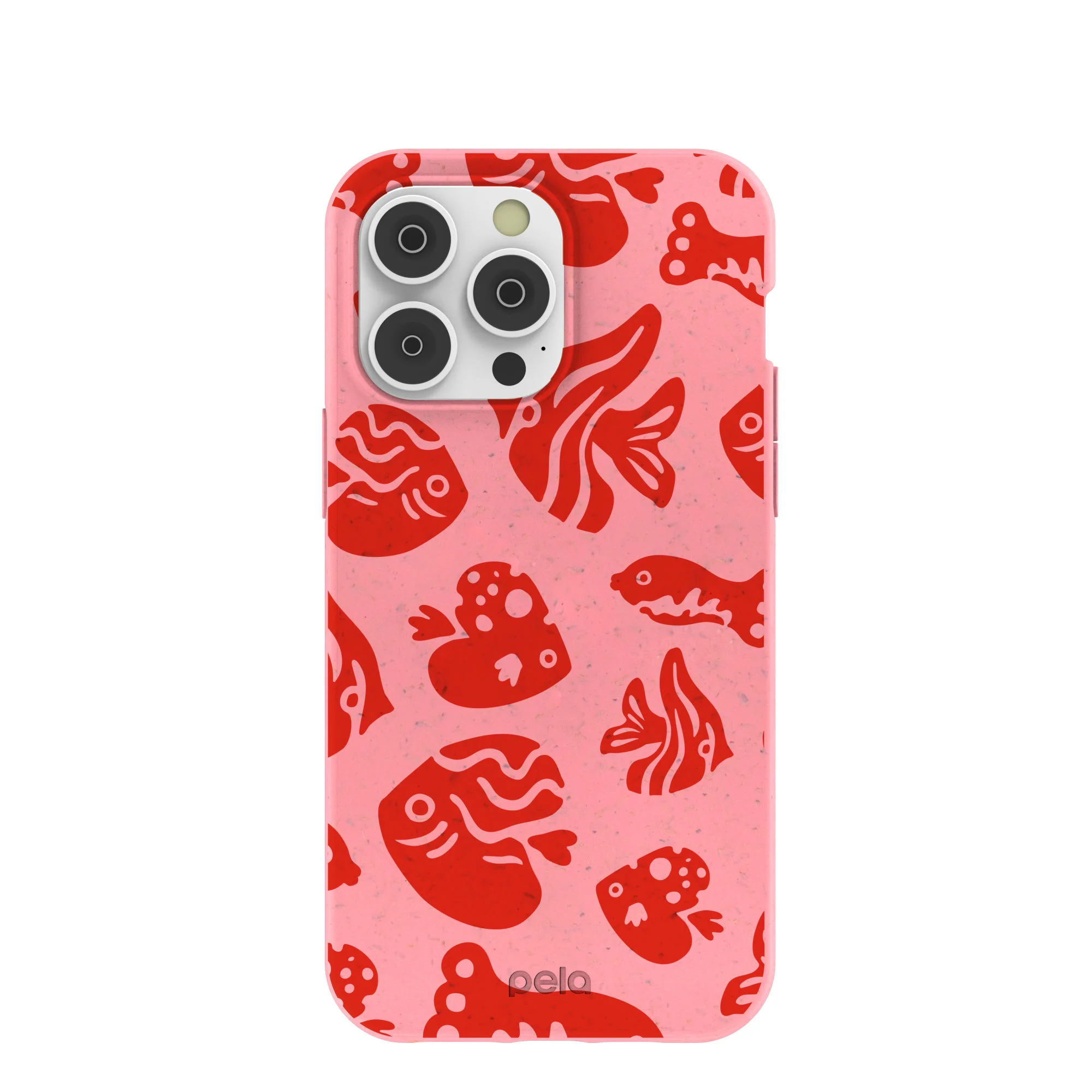 Bubblegum Pink Rosy Reef iPhone 14 Pro Max Case