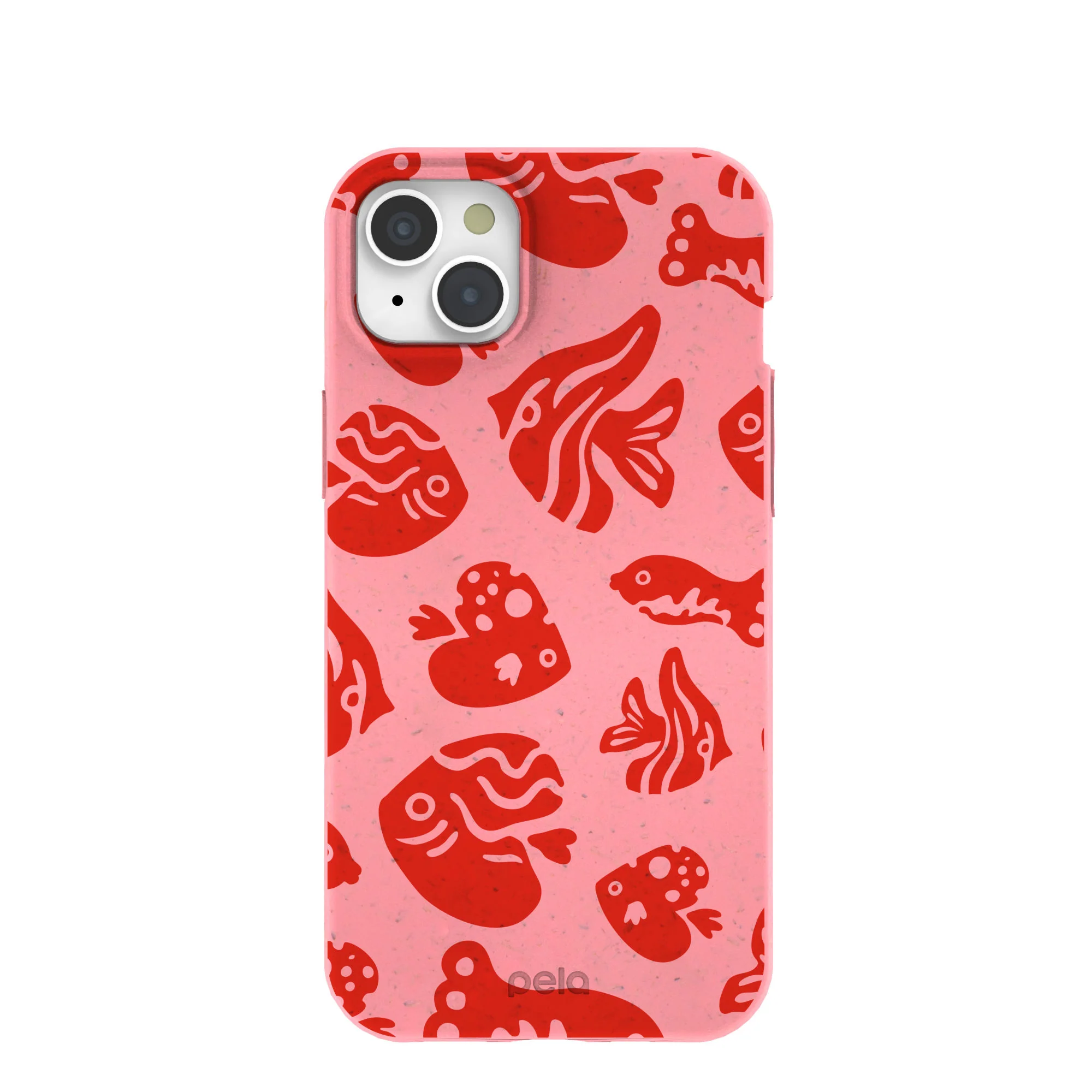 Bubblegum Pink Rosy Reef iPhone 15 Plus Case