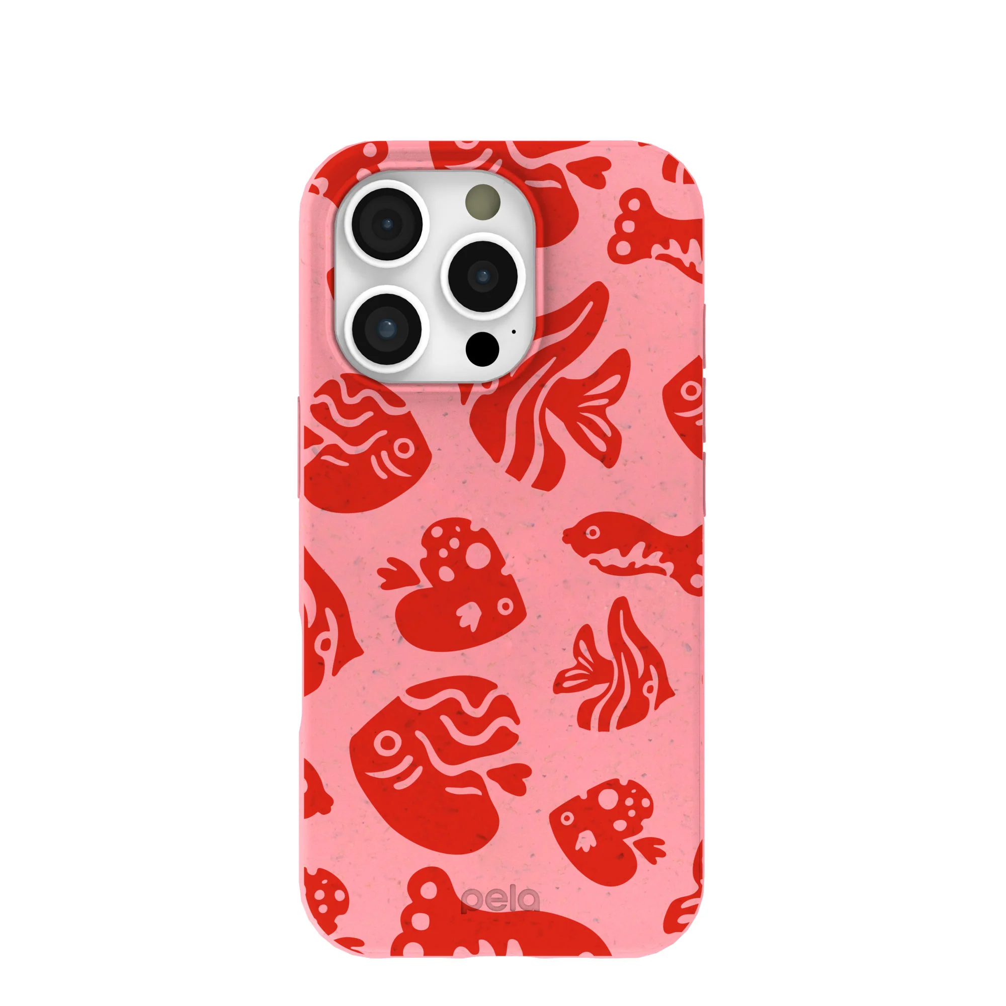 Bubblegum Pink Rosy Reef iPhone 16 Pro Case