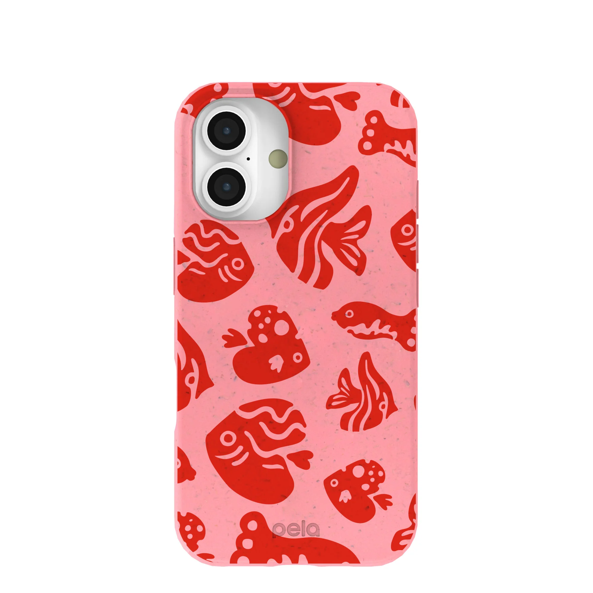 Bubblegum Pink Rosy Reef iPhone 16 Case