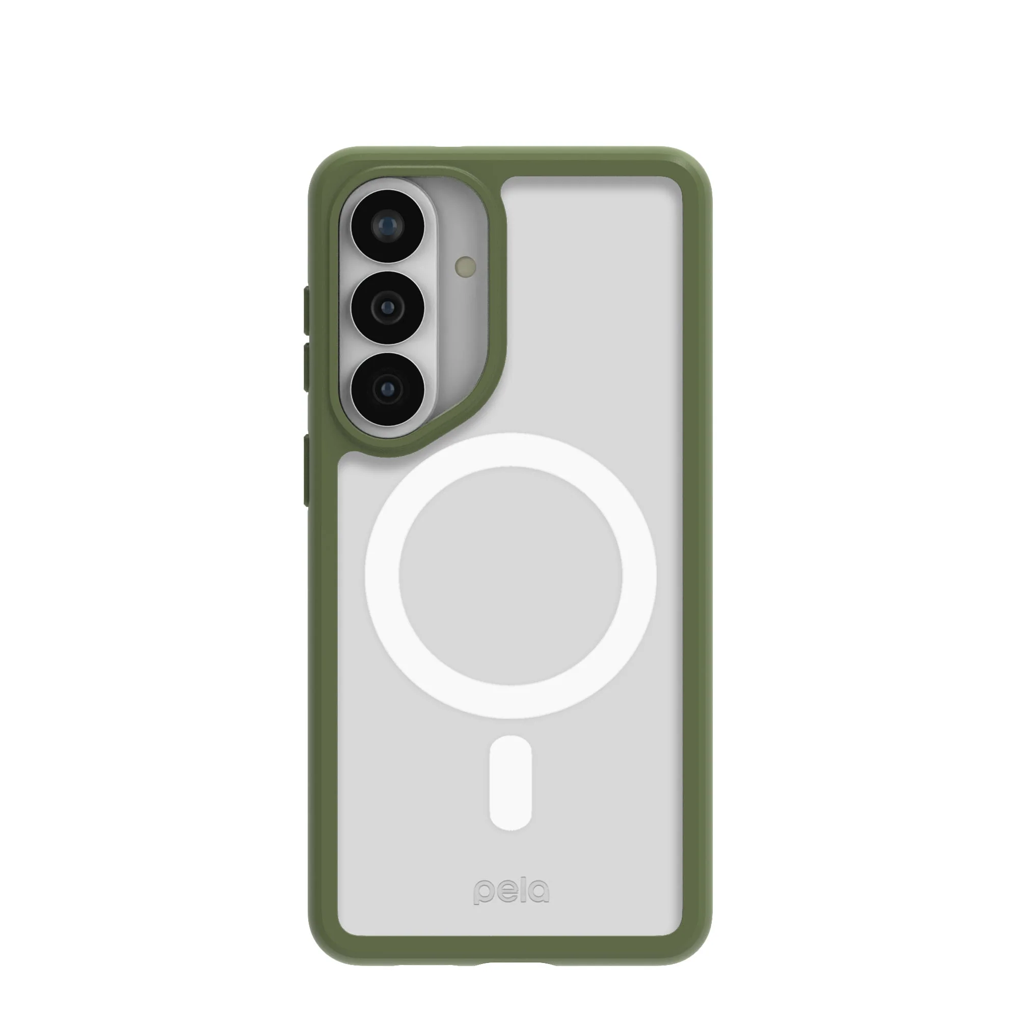 Clear Samsung Galaxy S26+(Plus) Case with Forest Floor Ridge (Magnetic Charging Included)