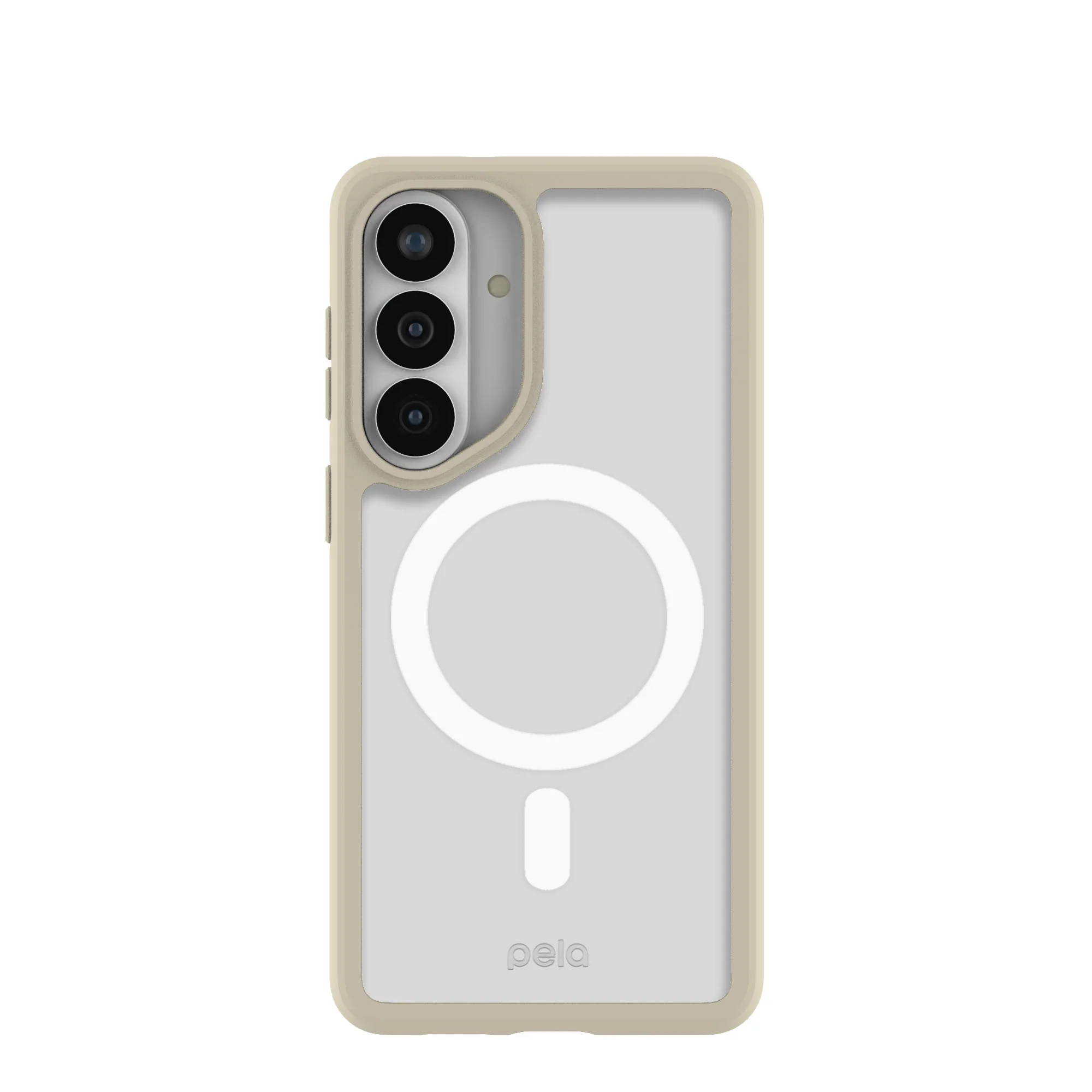 Clear Samsung Galaxy S26+(Plus) Case with London Fog Ridge (Magnetic Charging Included)
