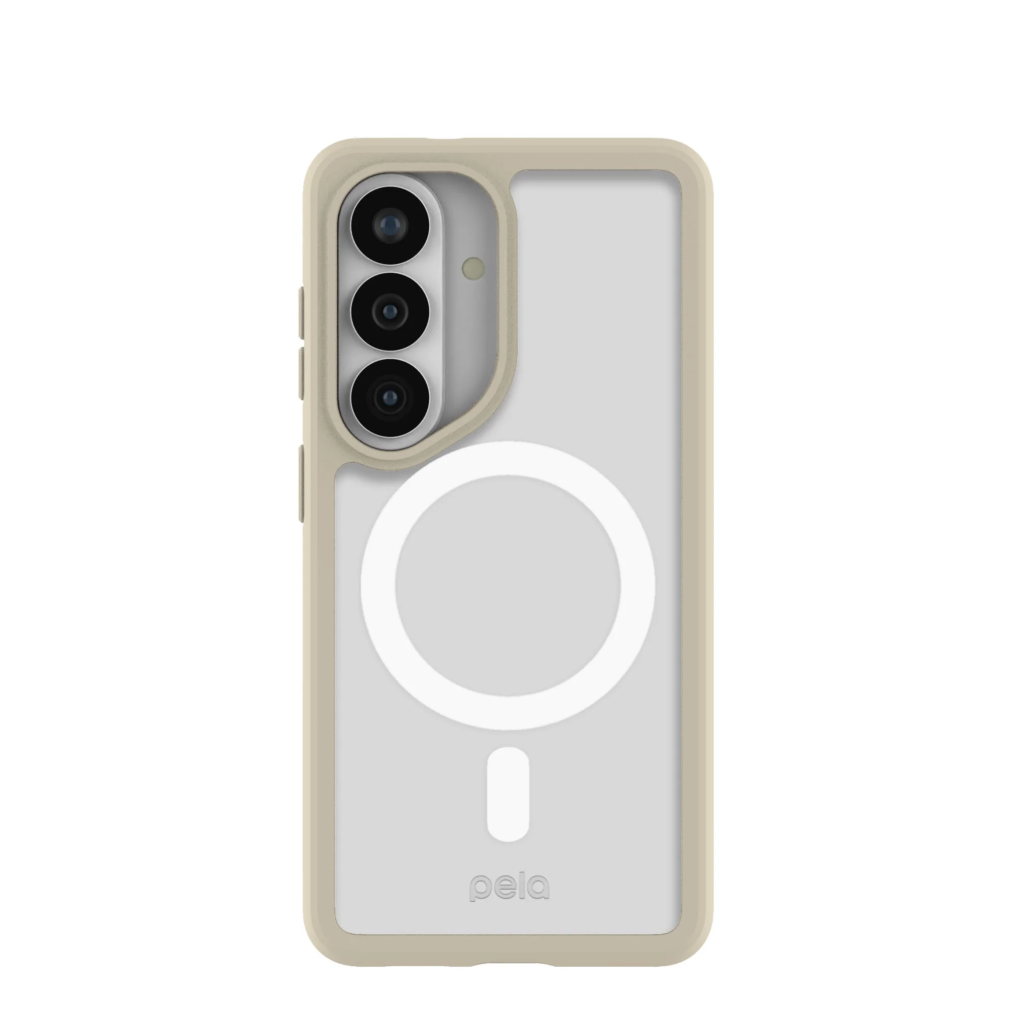 Clear Samsung Galaxy S26 Case with London Fog Ridge (Magnetic Charging Included)