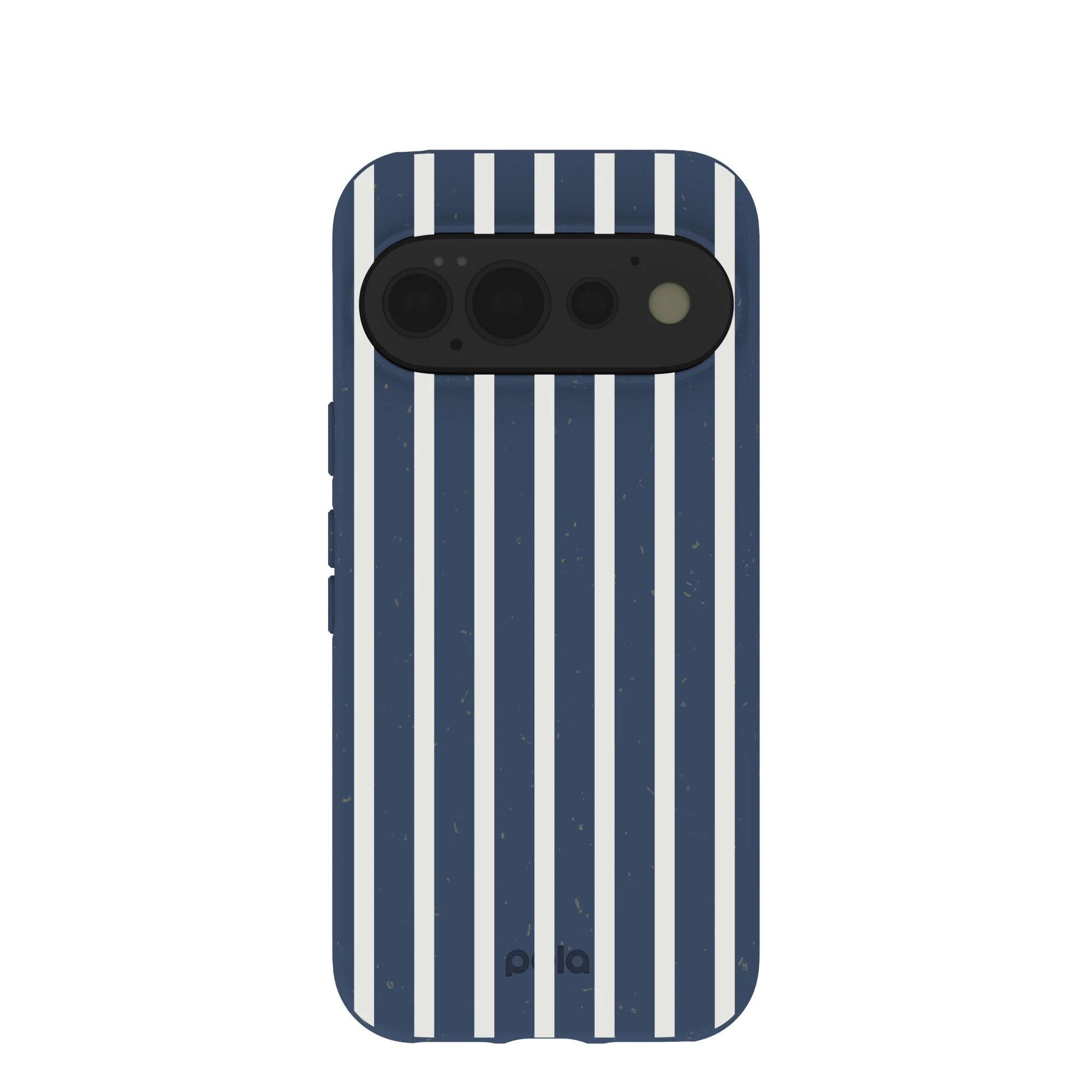 Navy Blue Sailor Stripes Vertical Google Pixel 11 Pro Case