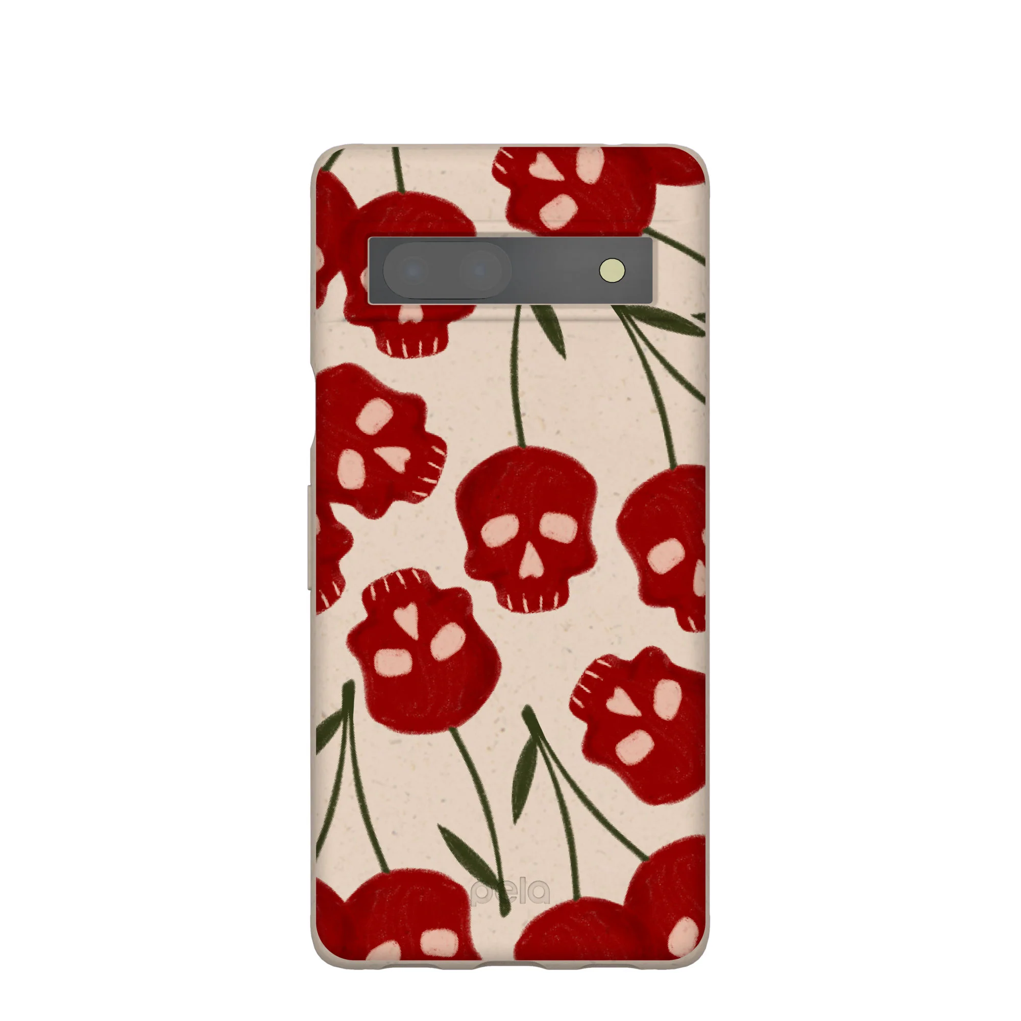 Seashell Scary Cherry Google Pixel 7a Case