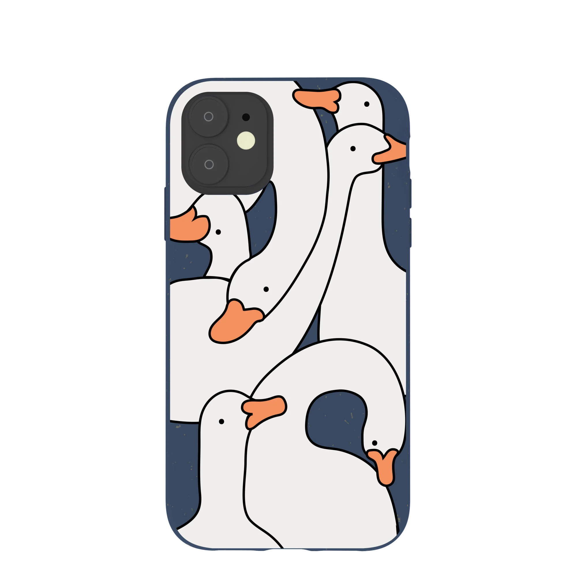 Navy Blue Silly Goose iPhone 11 Case