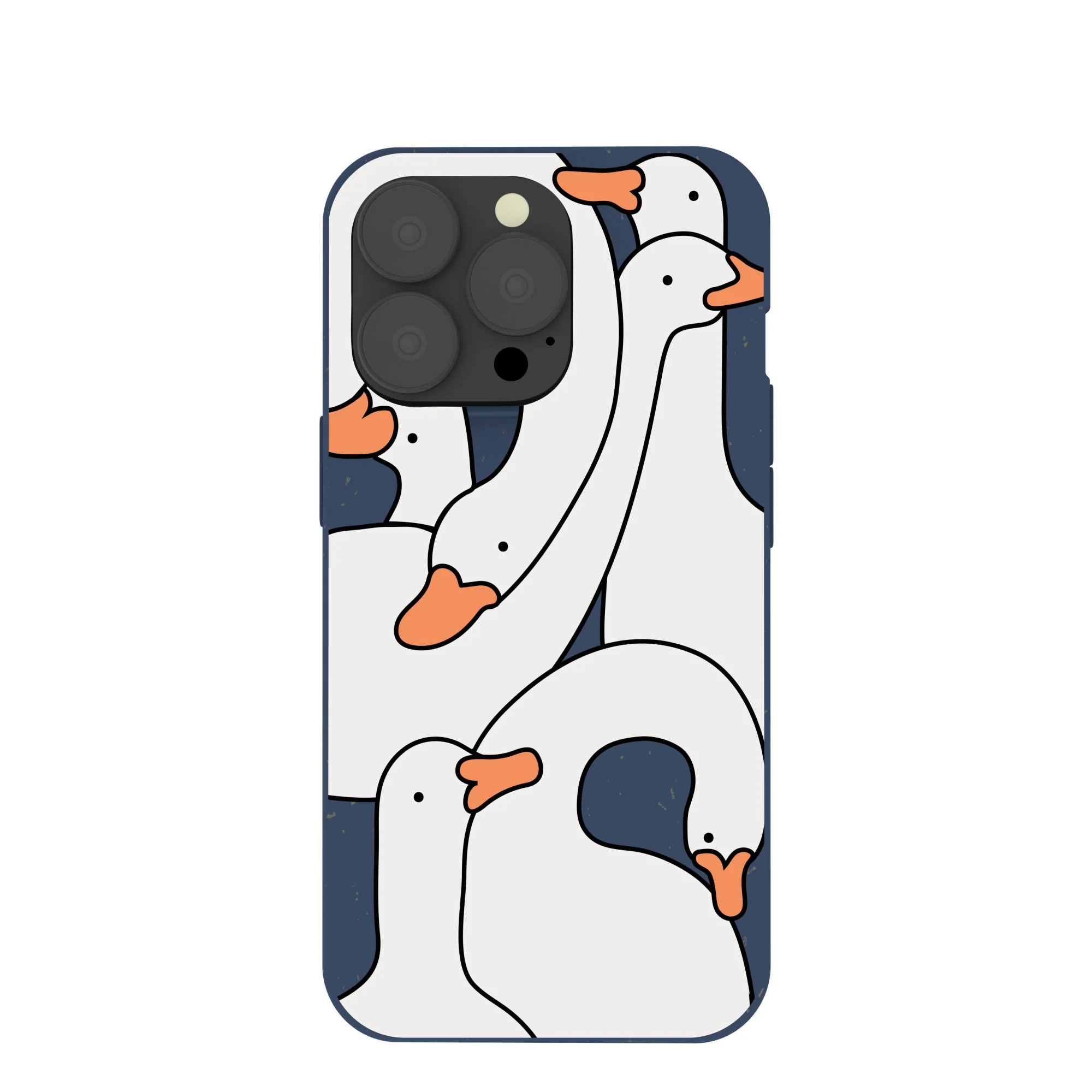 Navy Blue Silly Goose iPhone 13 Pro Case