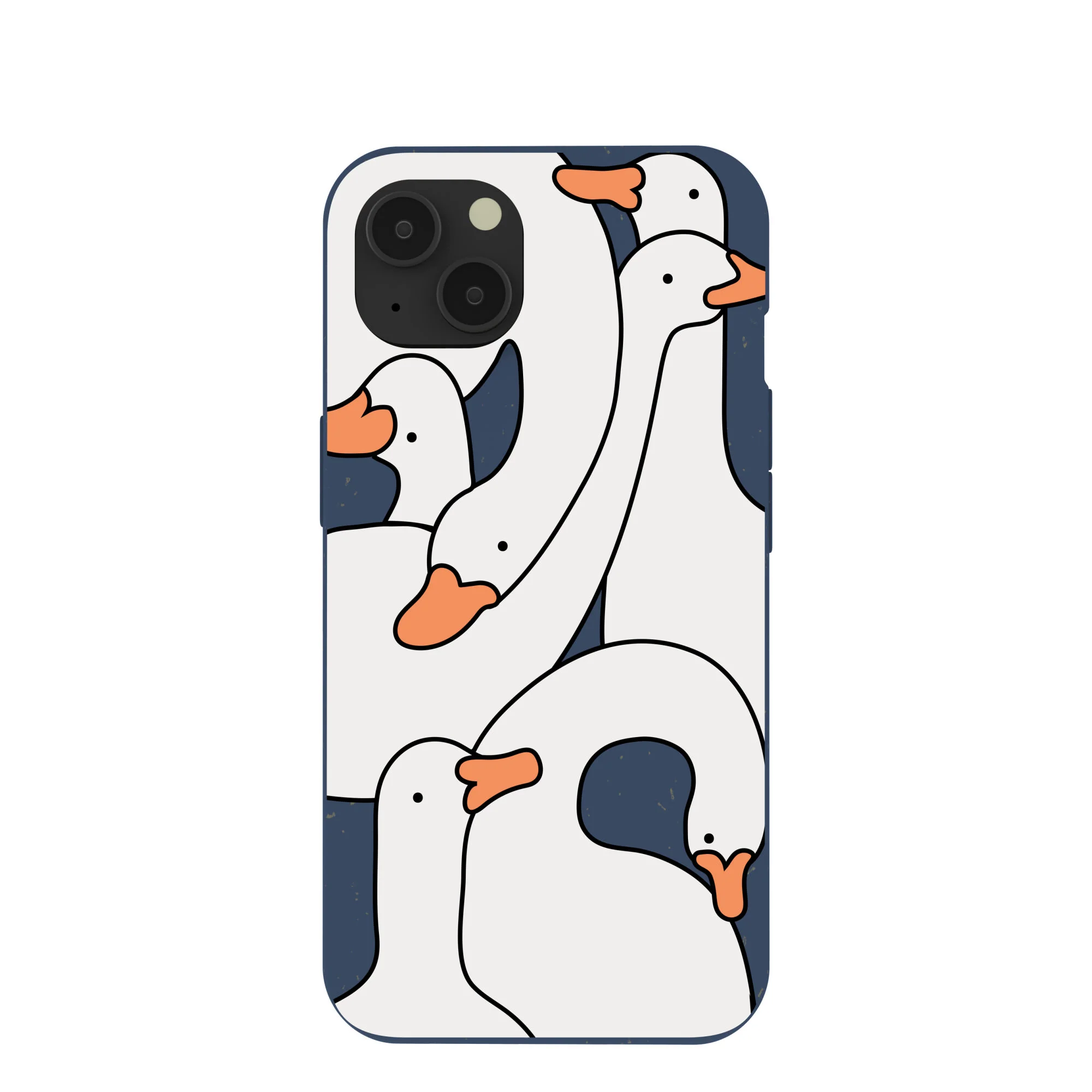 Navy Blue Silly Goose iPhone 13 Case