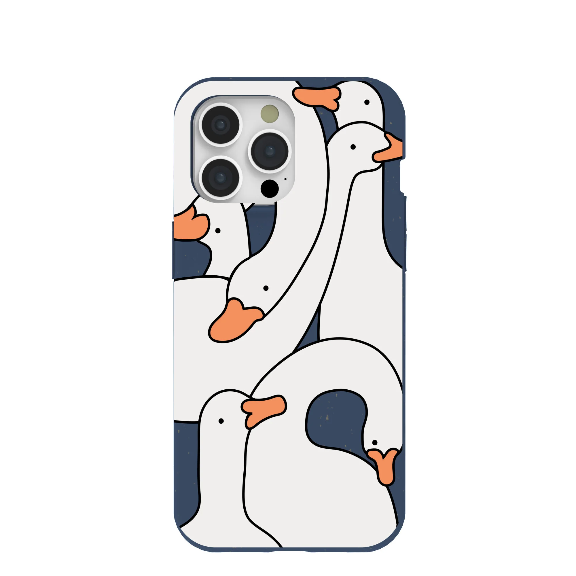 Navy Blue Silly Goose iPhone 15 Pro Max Case