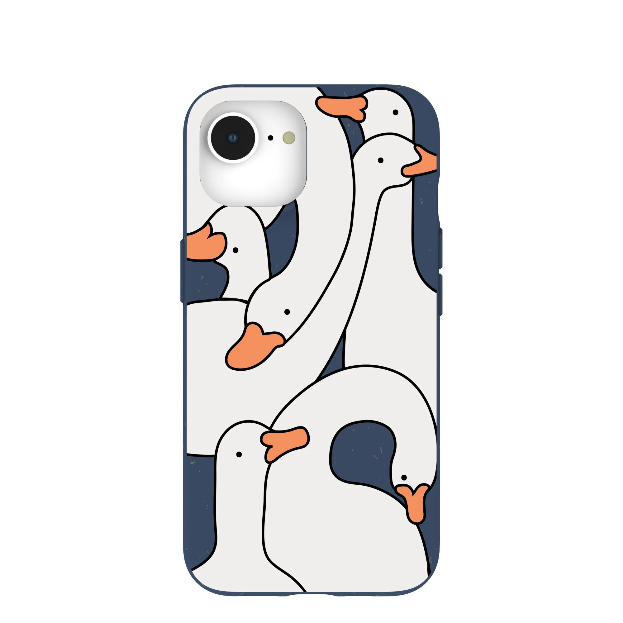 Navy Blue Silly Goose iPhone 16e/17e Case