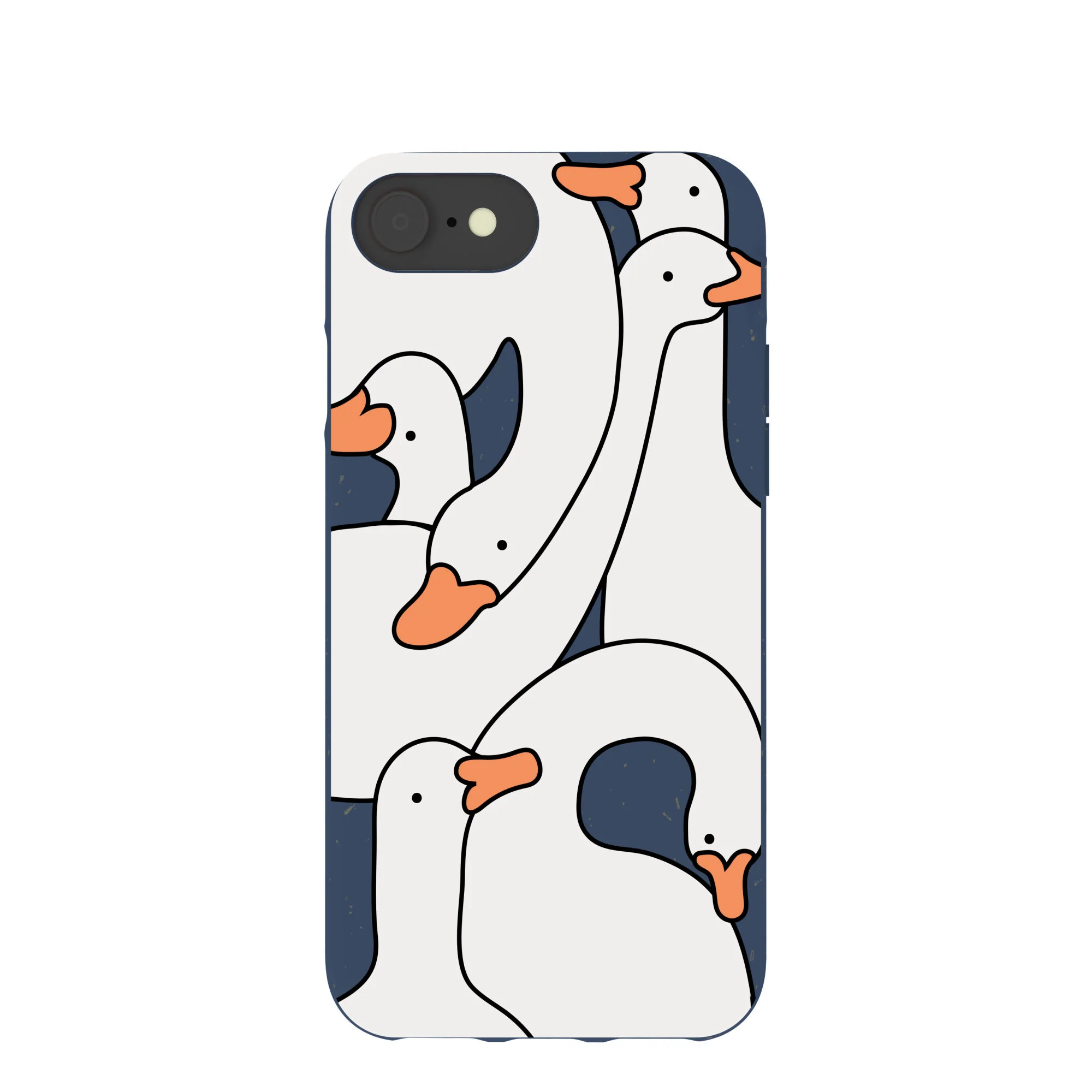 Navy Blue Silly Goose iPhone 6/6s/7/8/SE Case
