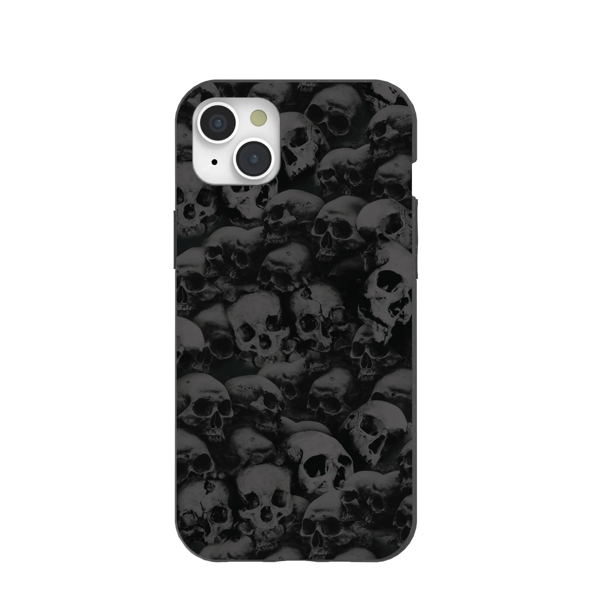 Black Skullyard iPhone 15 Plus Case
