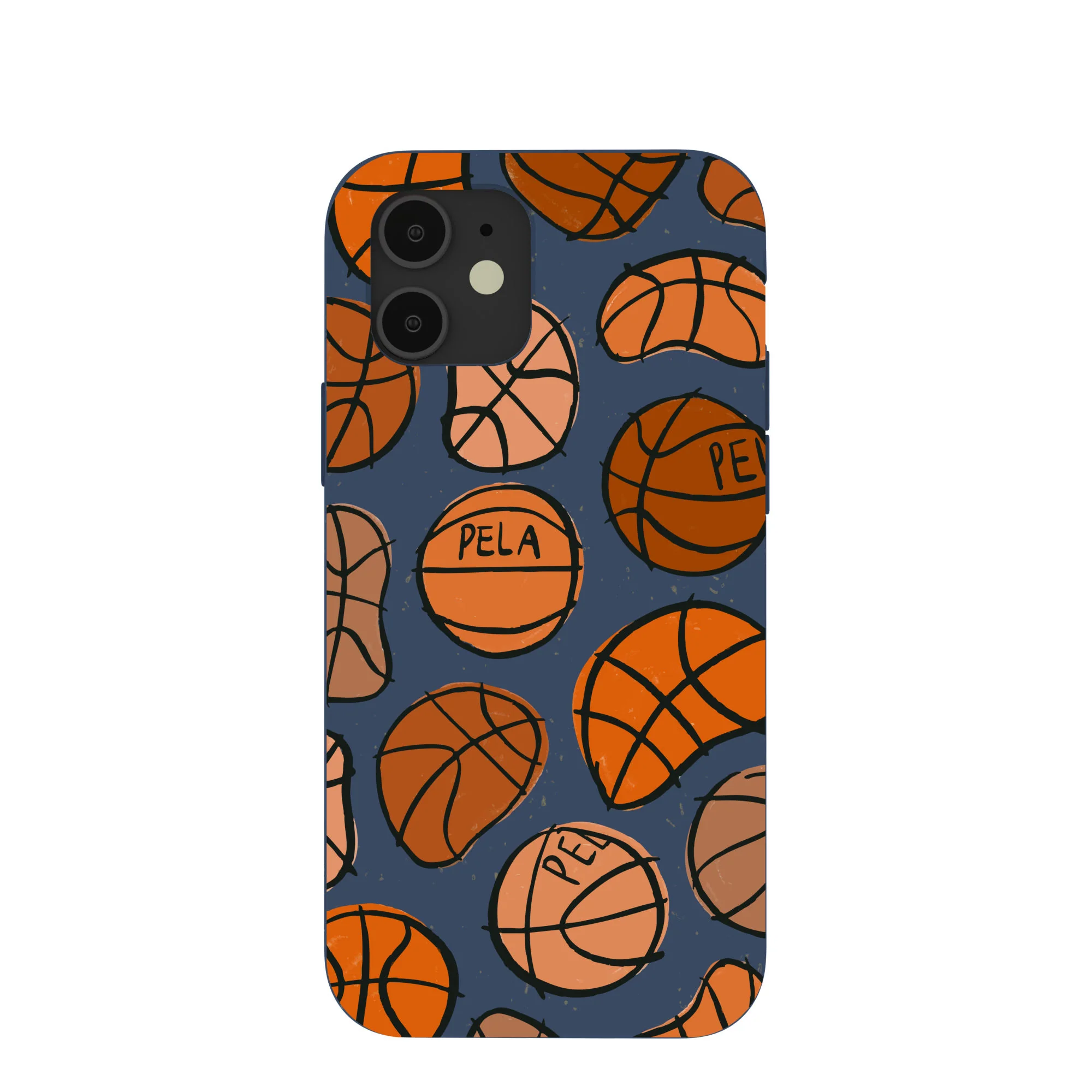 Navy Blue Slam Dunking iPhone 12/ iPhone 12 Pro Case