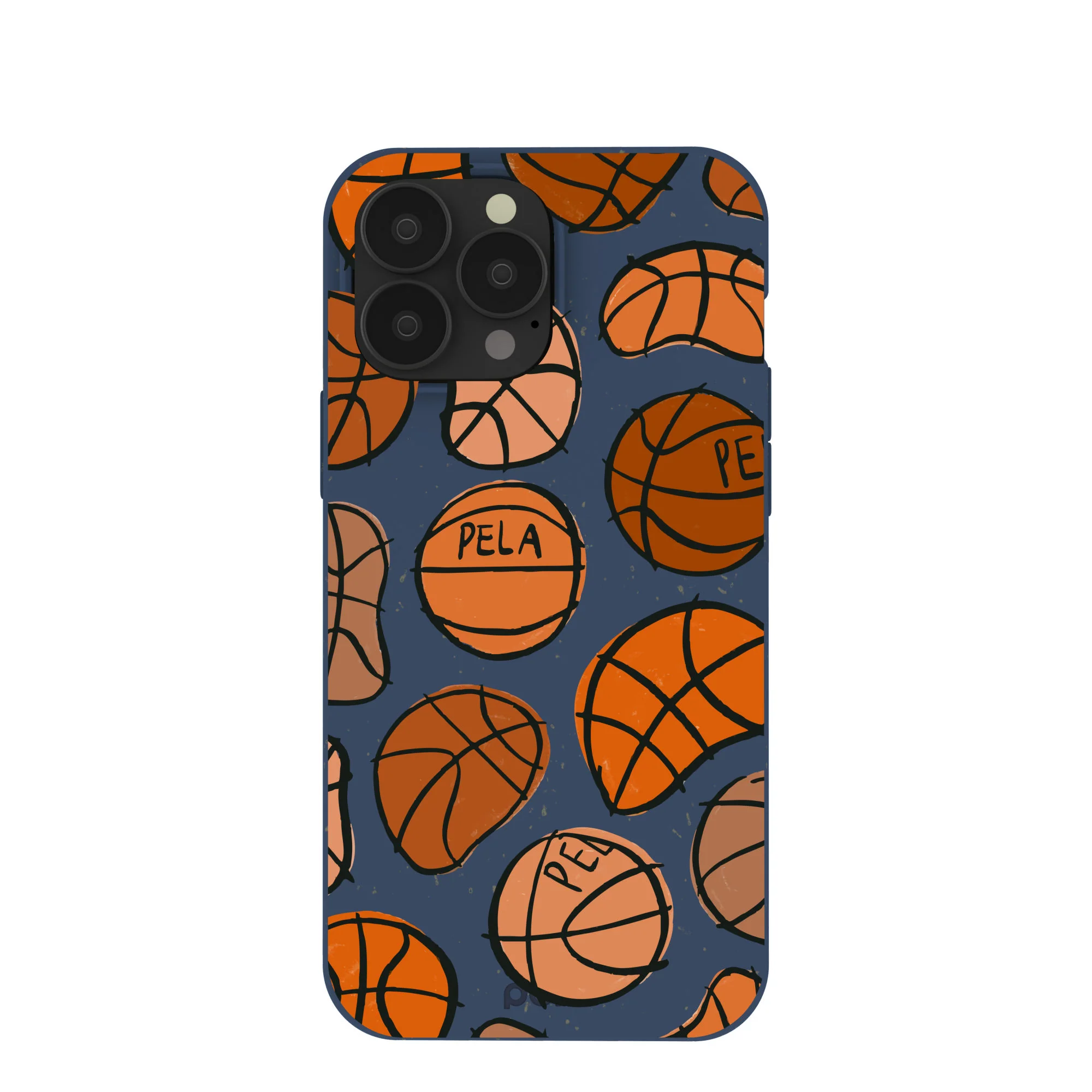Navy Blue Slam Dunking iPhone 13 Pro Max Case