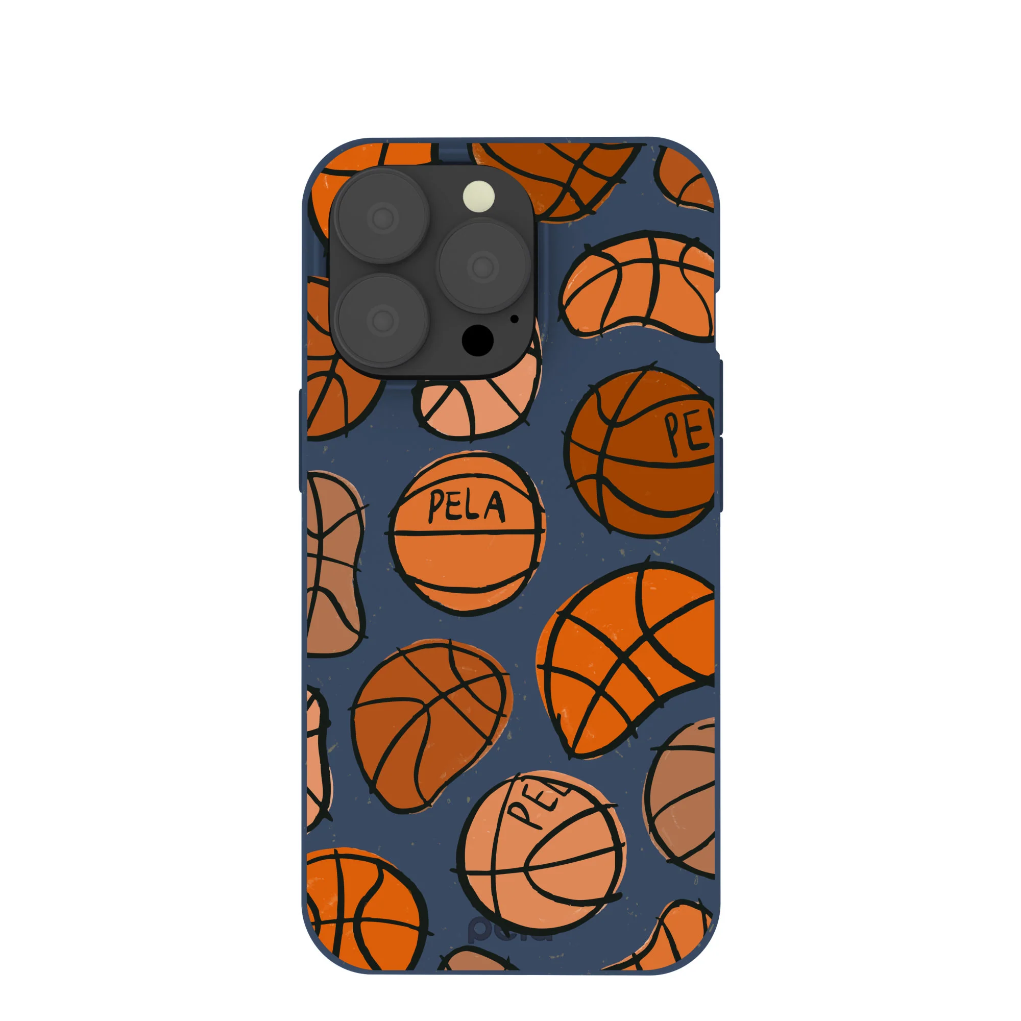 Navy Blue Slam Dunking iPhone 13 Pro Case