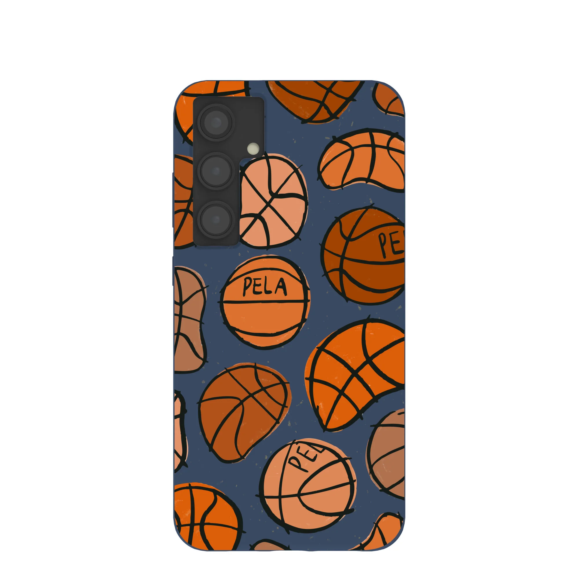 Navy Blue Slam Dunking Samsung Galaxy S24+(Plus) Case