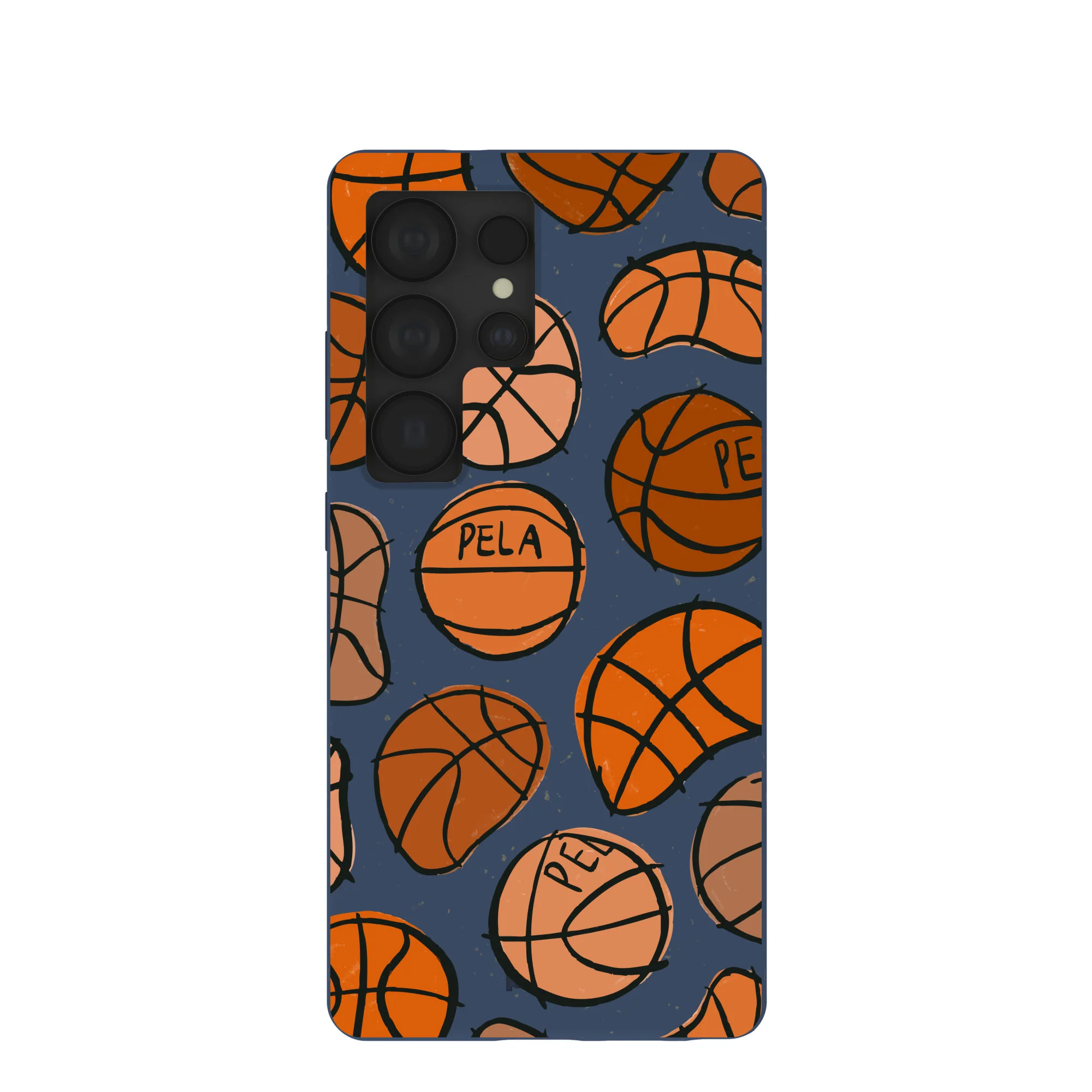 Navy Blue Slam Dunking Samsung Galaxy S25 Ultra Case