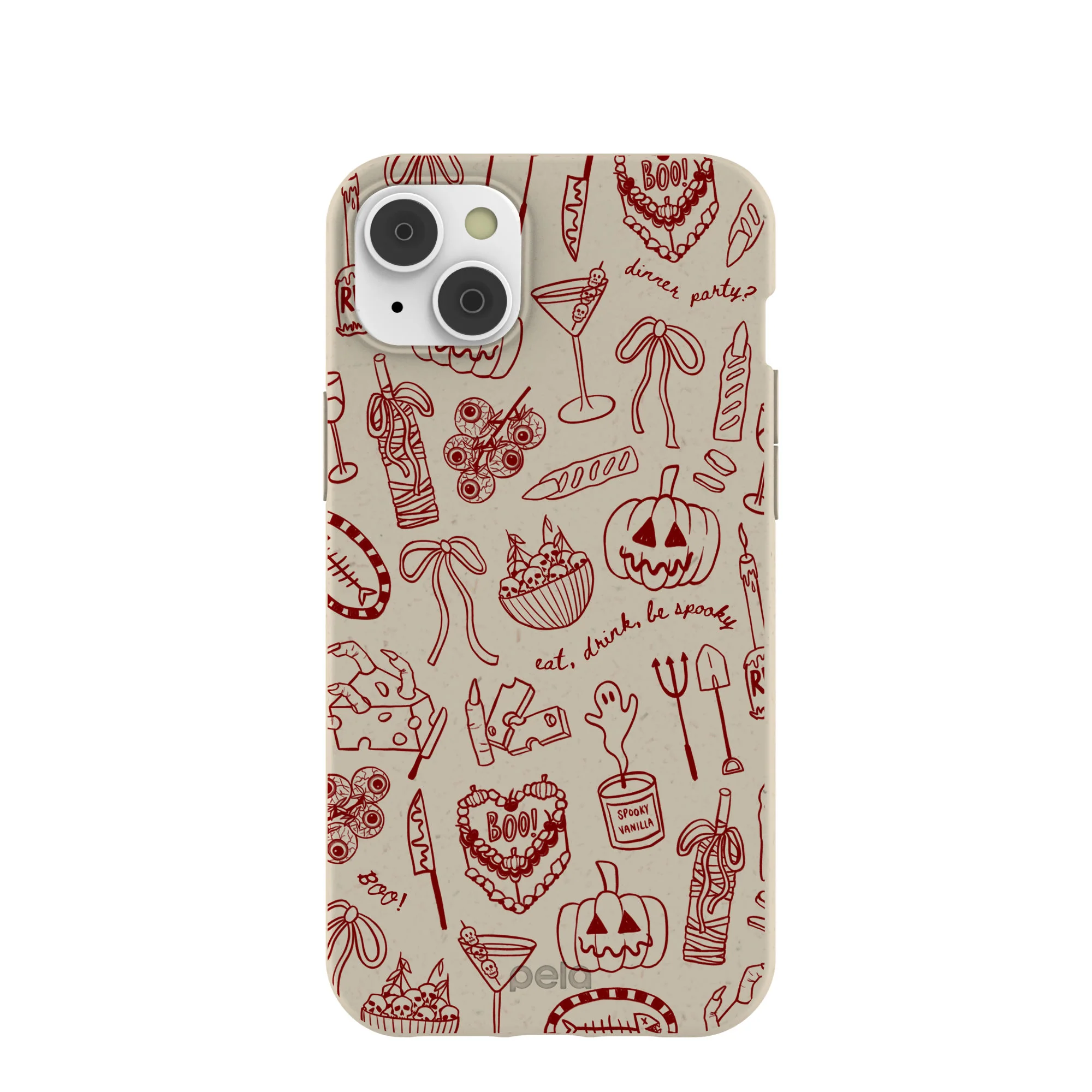 London Fog Spooky Dinner Party iPhone 14 Plus Case